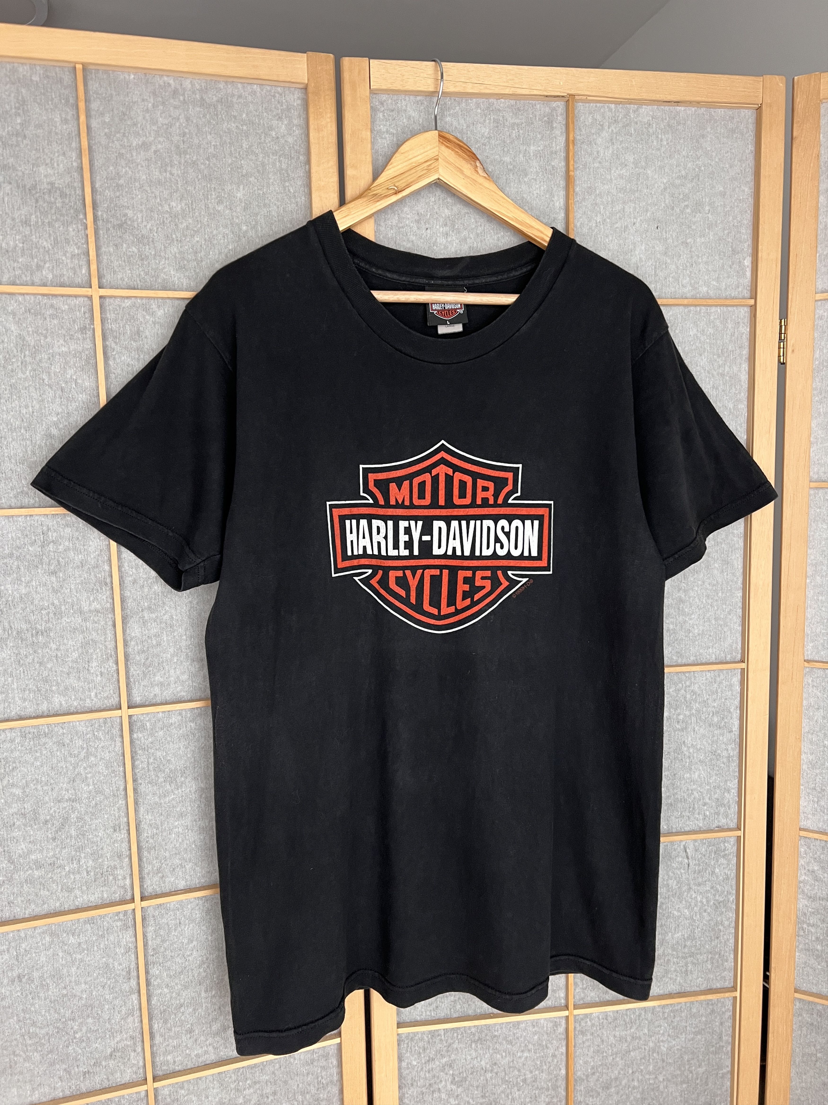Harley Davidson 2002 Harley Davidson USA OG logo t shirt El Paso Texas tee L Size US L / EU 52-54 / 3 - 1 Thumbnail