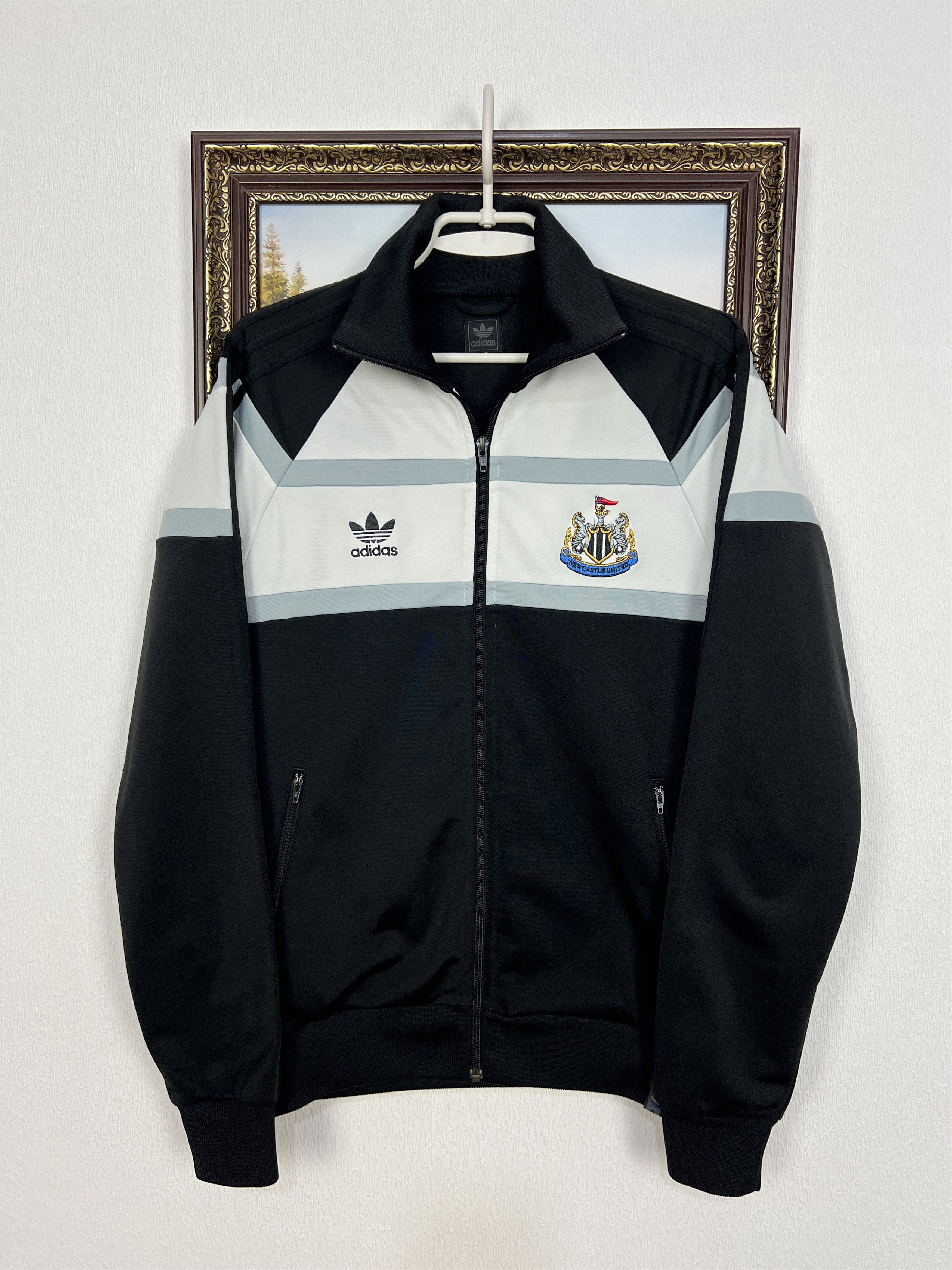 Vintage Adidas Originals Newcastle United Football Jacket