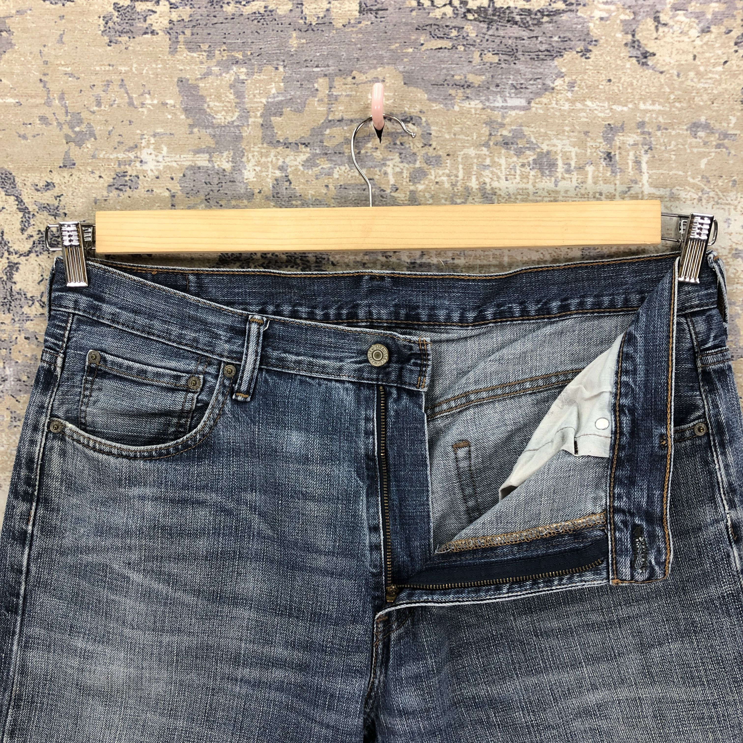 Levi's × Vintage Vintage Levis 569 Baggy Jeans Distressed Levi's Faded Denim Size US 36 / EU 52 - 6 Thumbnail