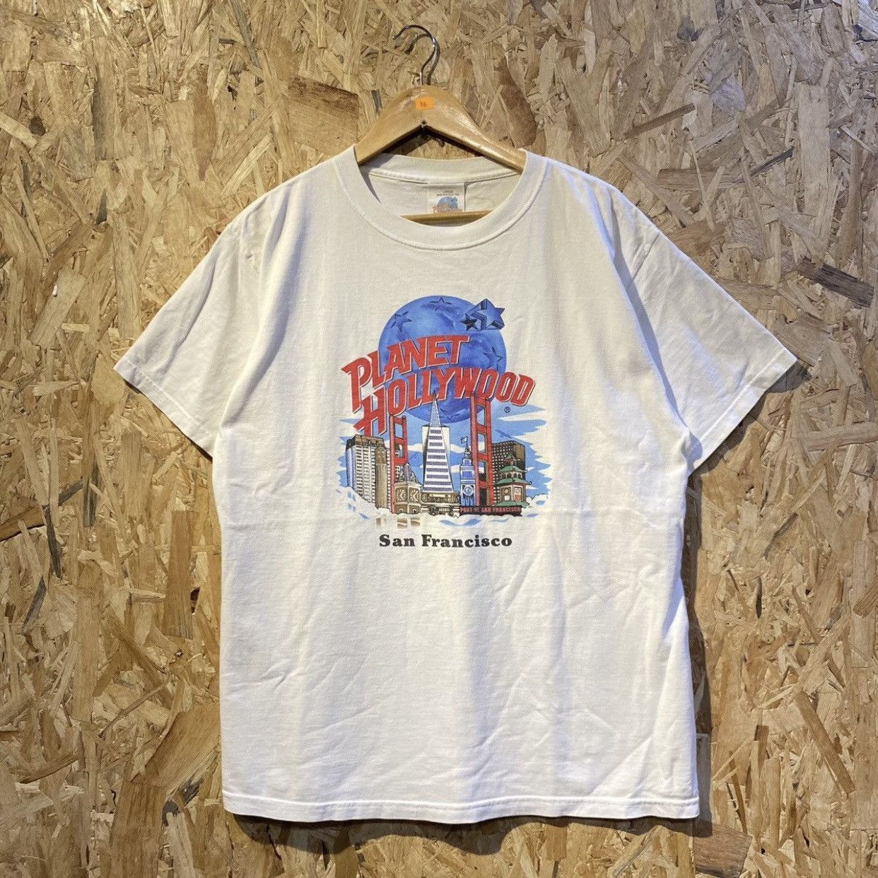 Planet Hollywood × Vintage Planet Hollywood San Francisco Port T-Shirt L VTG 90s Size US L / EU 52-54 / 3 - 1 Thumbnail