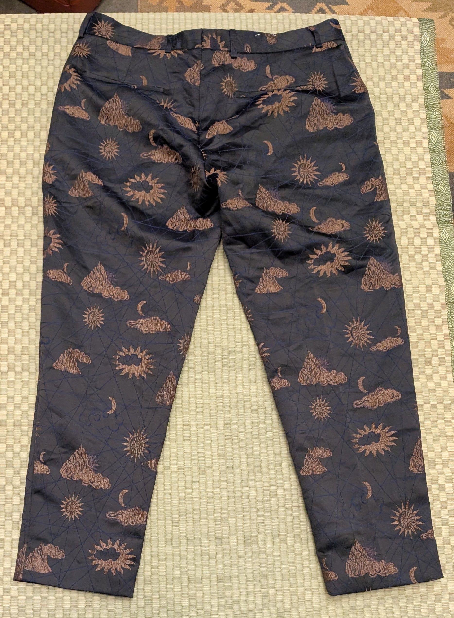 Scotch & Soda Scotch & Soda Amsterdam Moon Stars Jacquard Trousers Size US 36 / EU 52 - 2 Thumbnail