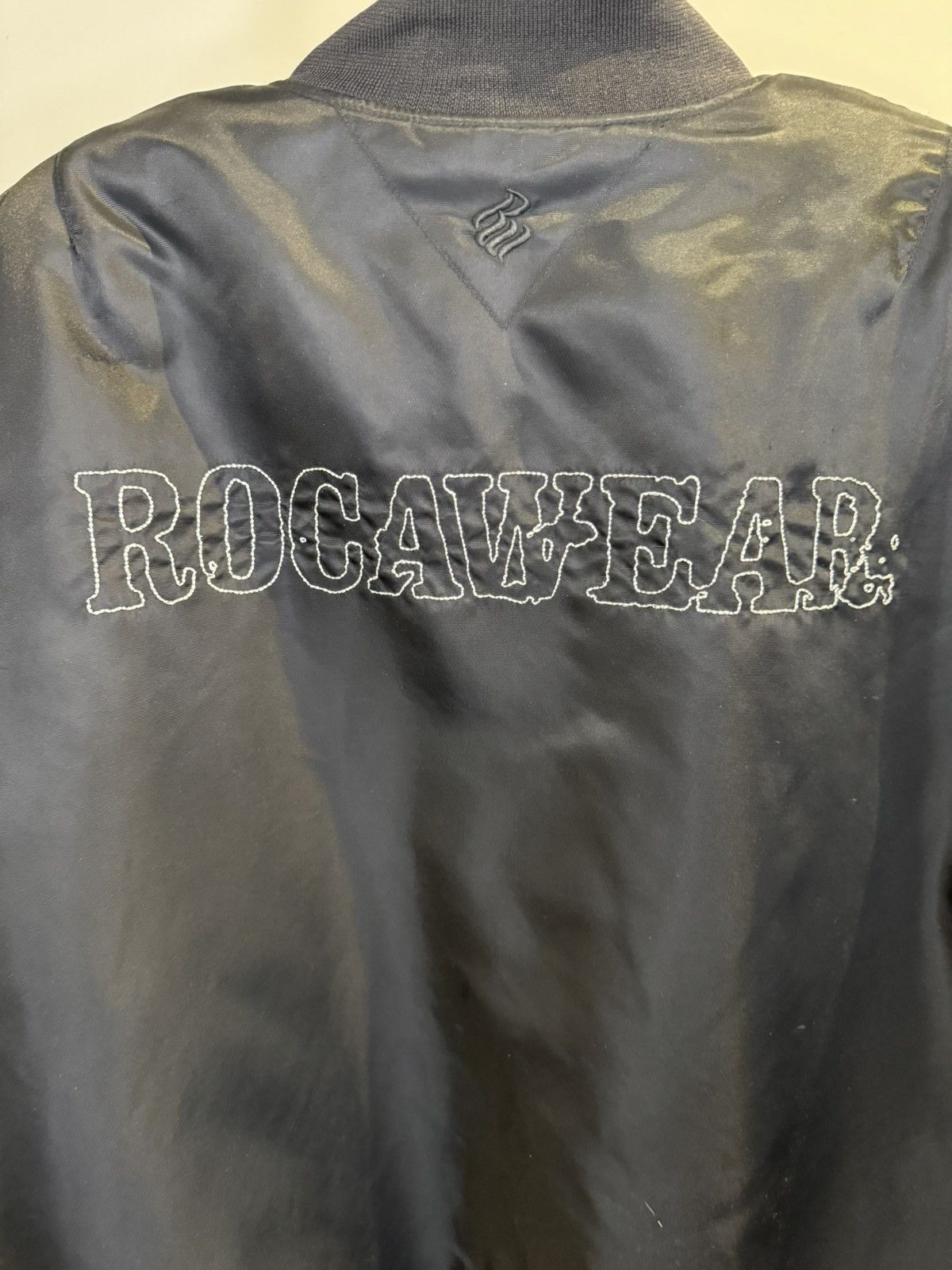 Rocawear Rocawear Bomber Jacket with embroidered logo on front/back Size US XXL / EU 58 / 5 - 3 Thumbnail