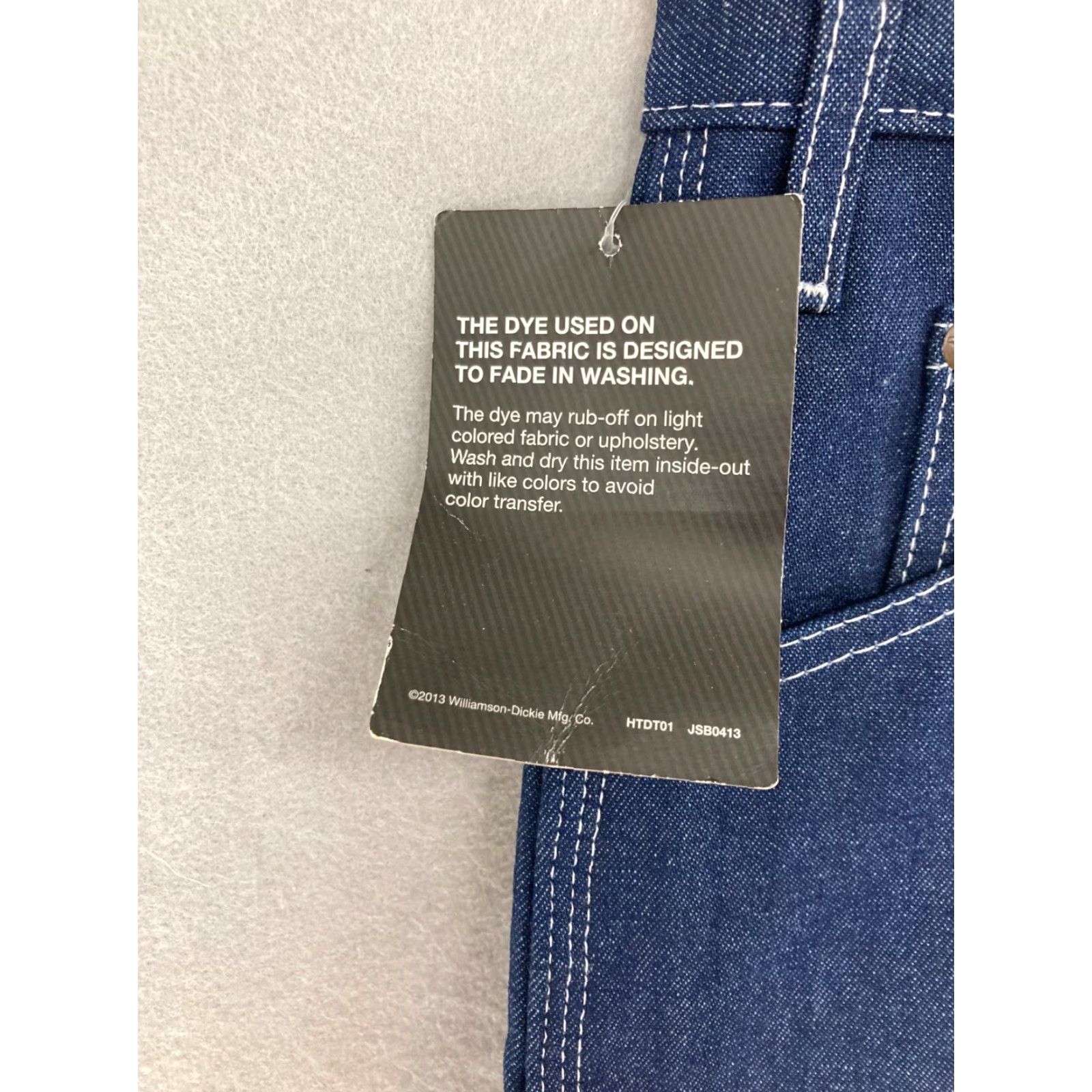Dickies Dickies Relaxed Fit Straight Leg Jeans 42x30 Blue Denim Work Pants NWT Mens Size US 42 / EU 58 - 6 Thumbnail