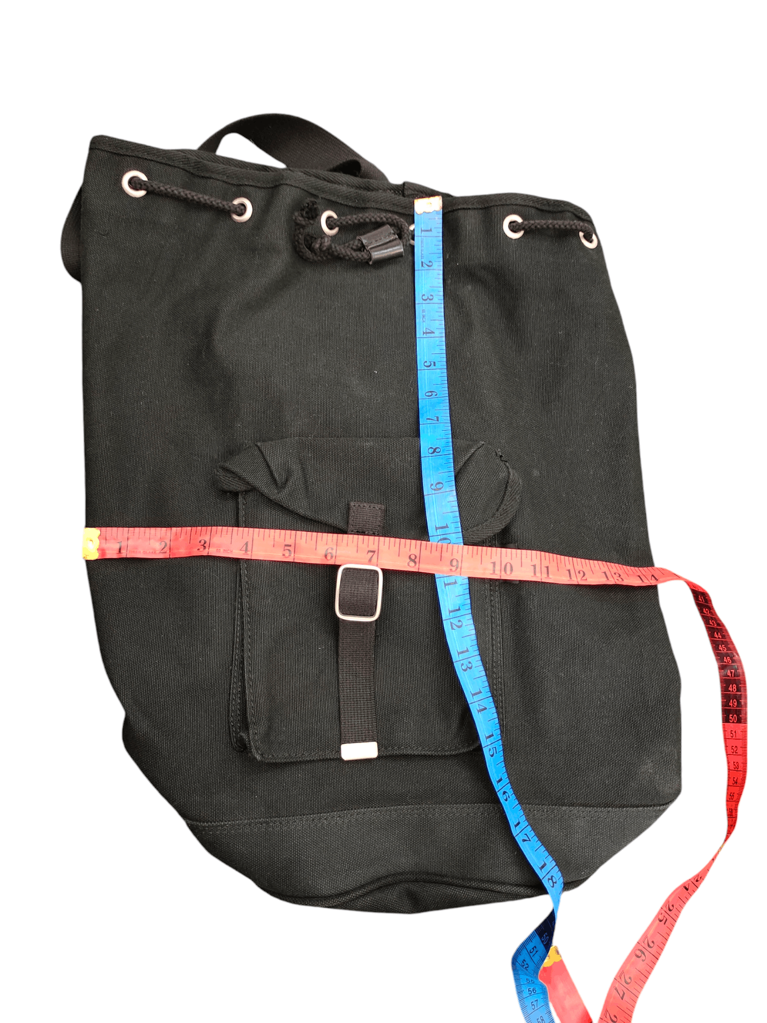 agnes b. Vintage Agnes B Voyage Canvas Bucket Crossbody Bag Size ONE SIZE - 17 Thumbnail