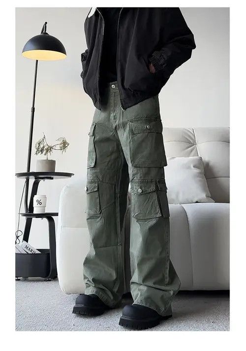 VIBE Multi Pocket Cargo Pants Size US 30 / EU 46 - 4 Thumbnail