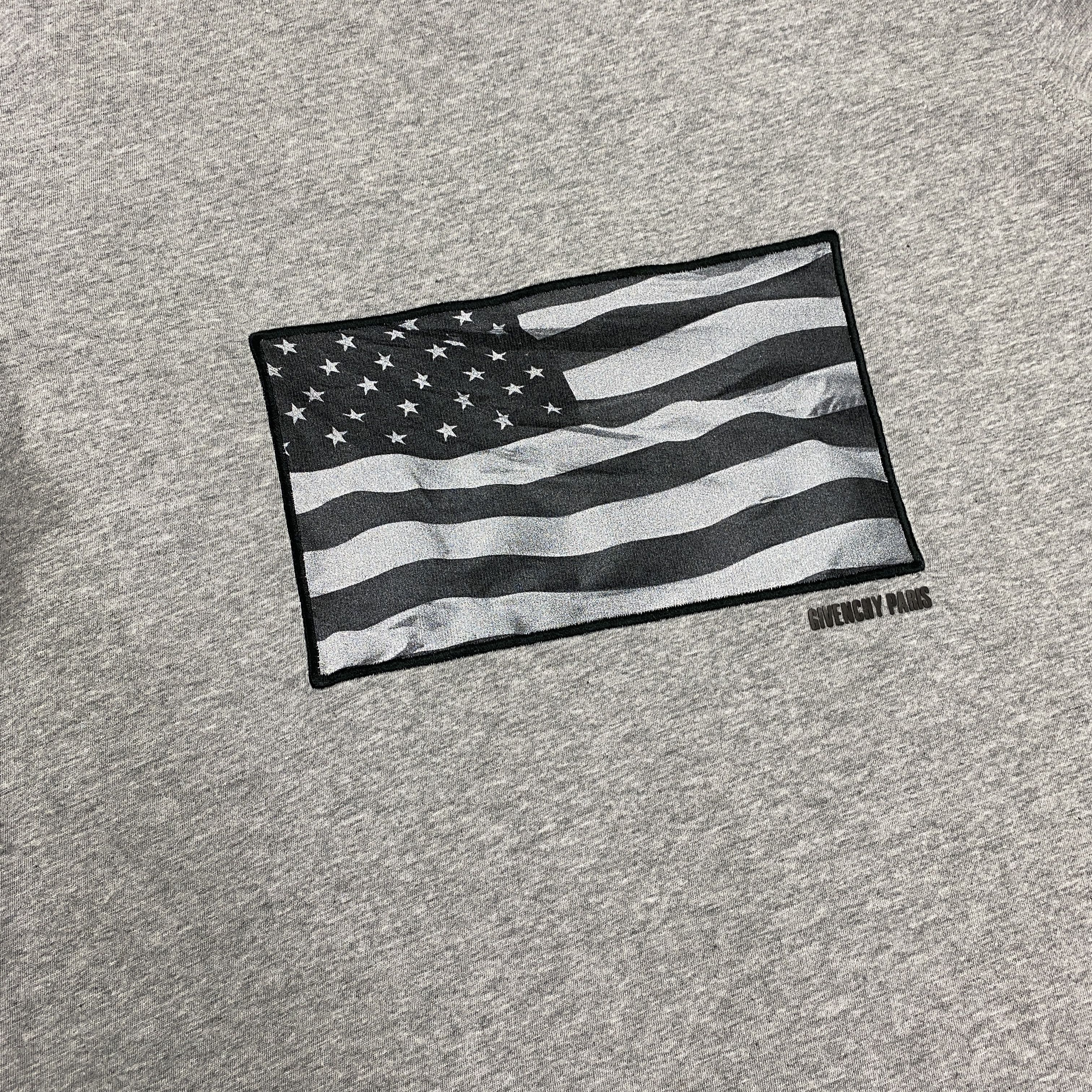 Givenchy Givenchy USA Flag T-Shirt In Grey RRP £360 Size US S / EU 44-46 / 1 - 2 Thumbnail