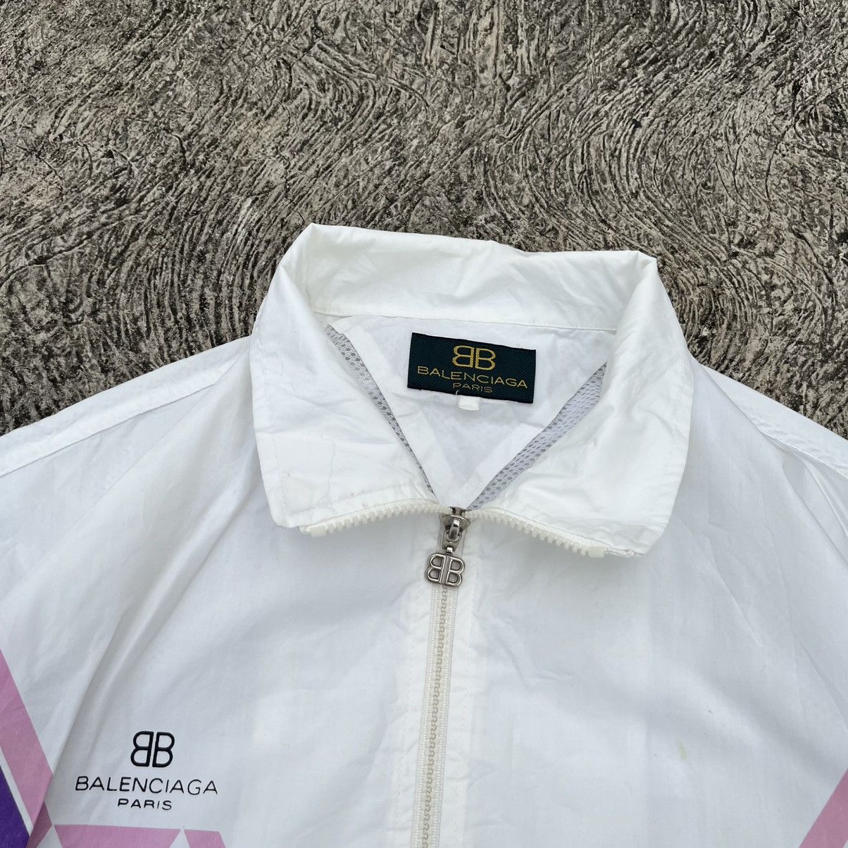 Balenciaga Vintage Balenciaga windbreaker Size US L / EU 52-54 / 3 - 6 Thumbnail