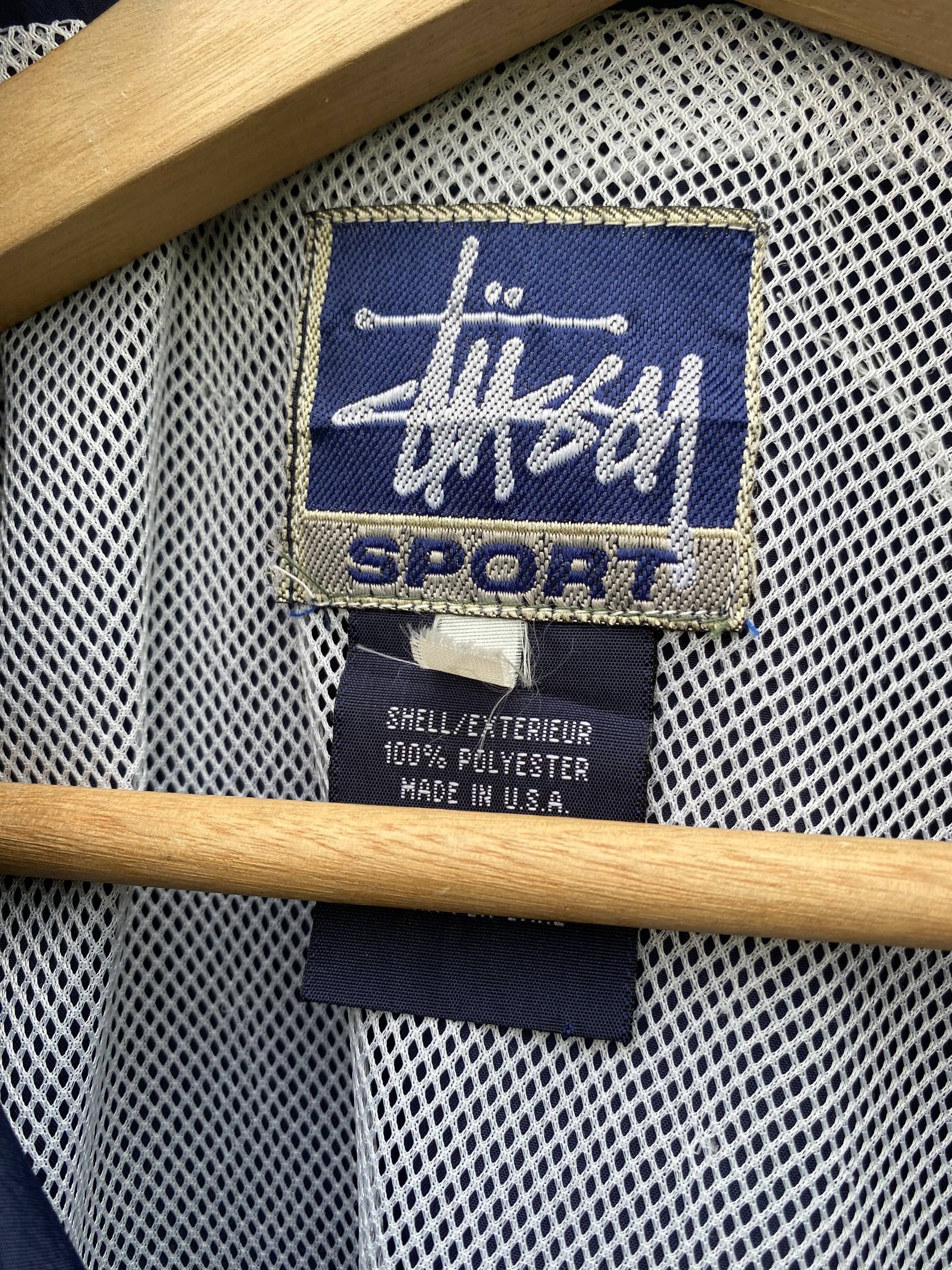 Stussy Vintage 90s Stussy Sport USA Coach Jacket Size US L / EU 52-54 / 3 - 5 Thumbnail
