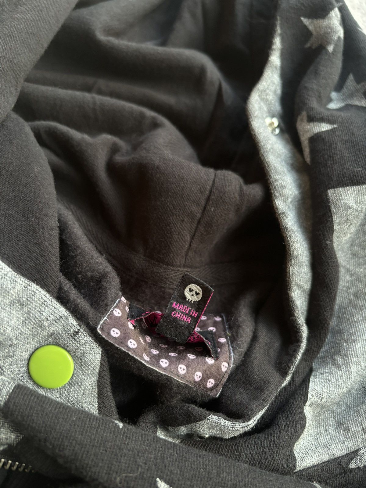 Hysteric Glamour Abey Dawa Multi star zipper ifsix lgb punk style Hoodie Size US XS / EU 42 / 0 - 11 Thumbnail