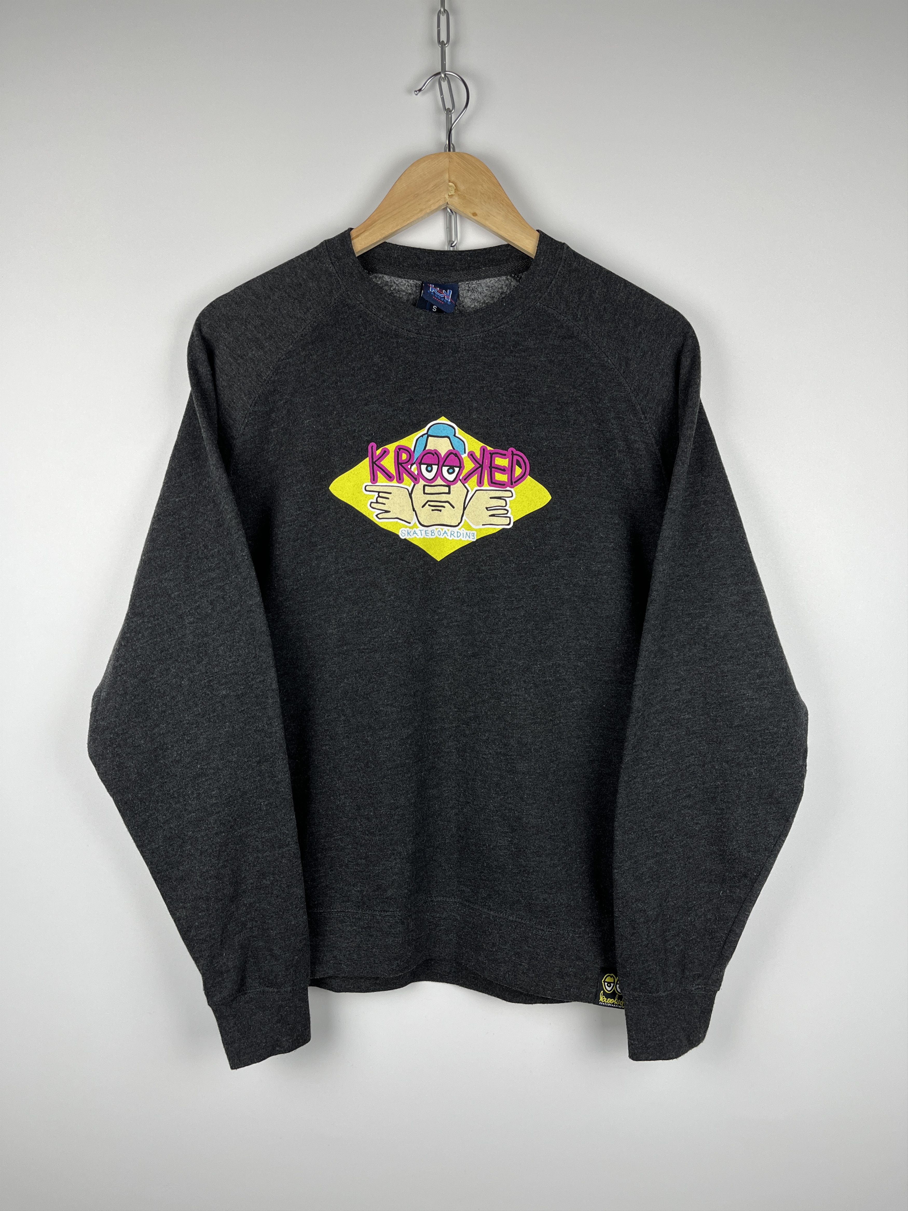 Krooked Krooked Skateboarding Sweatshirt Size US S / EU 44-46 / 1 - 1 Thumbnail