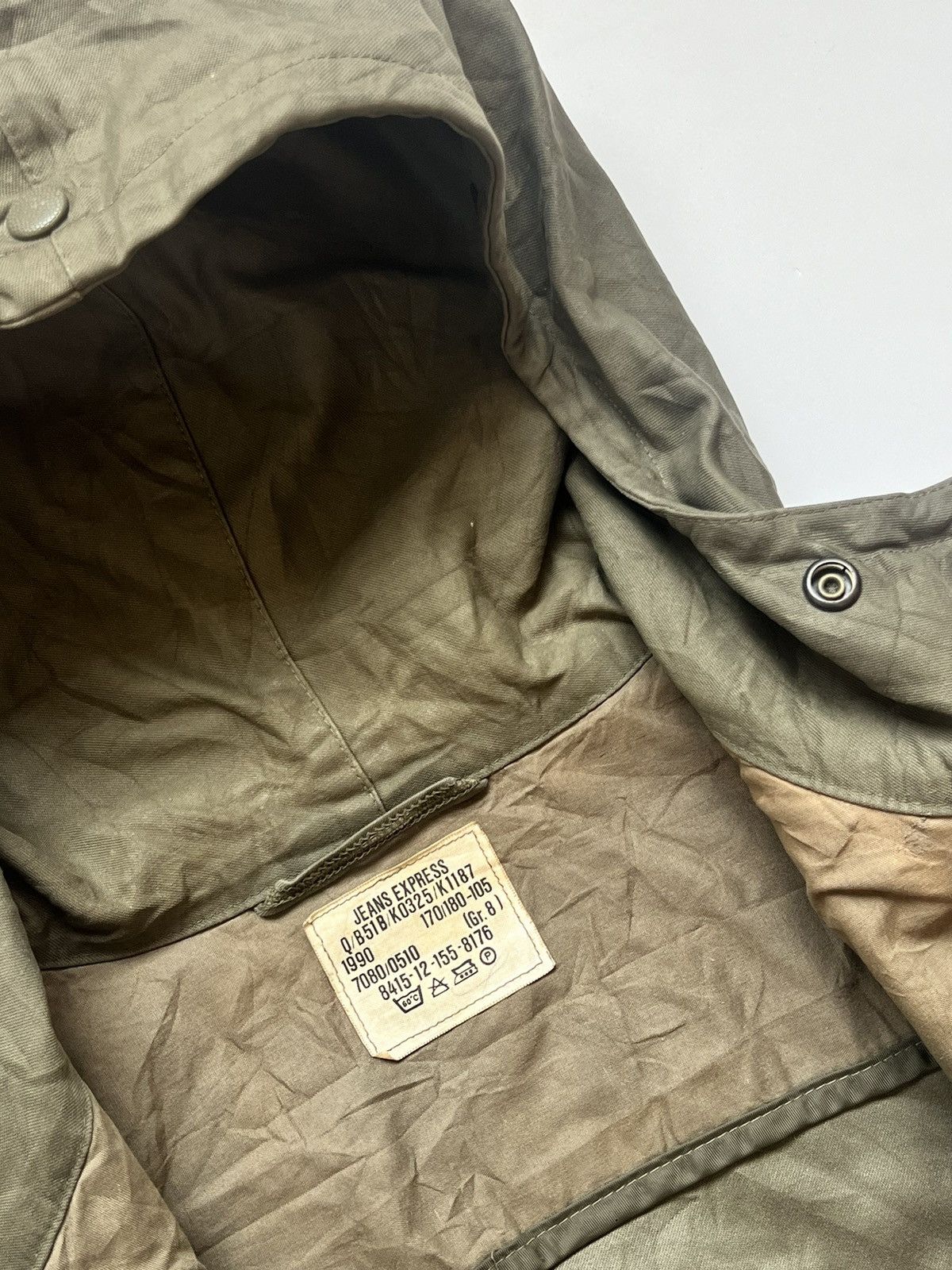Vintage Vintage 1980 German Army OD Parka Size US XL / EU 56 / 4 - 4 Thumbnail