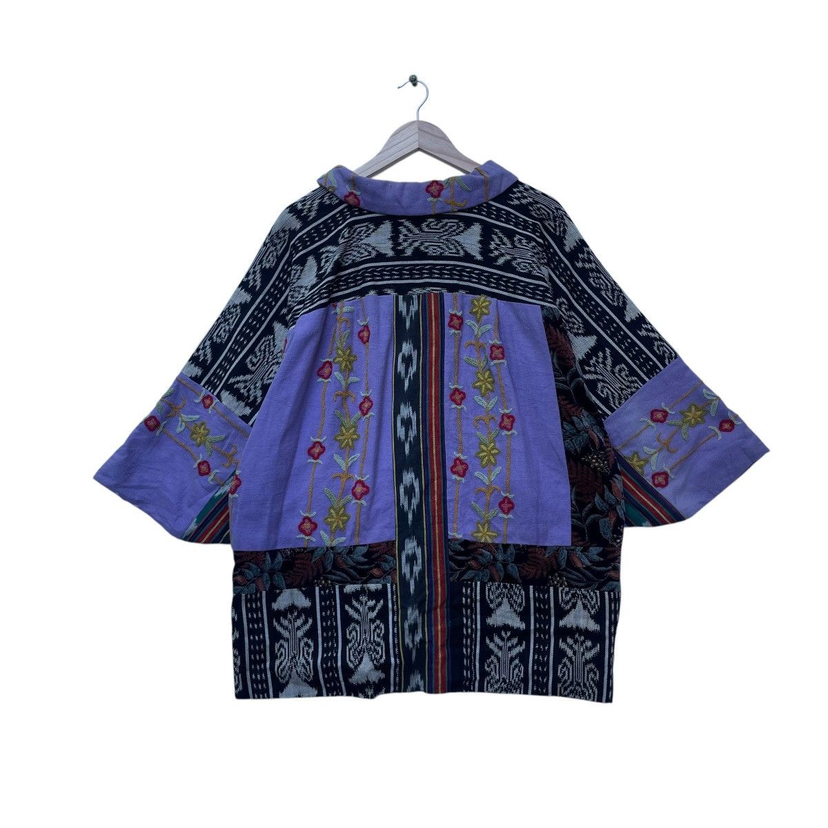 Japanese Brand Vintage Japanese Brand Kimono Batwin Embroidery Jacket Size US M / EU 48-50 / 2 - 2 Thumbnail