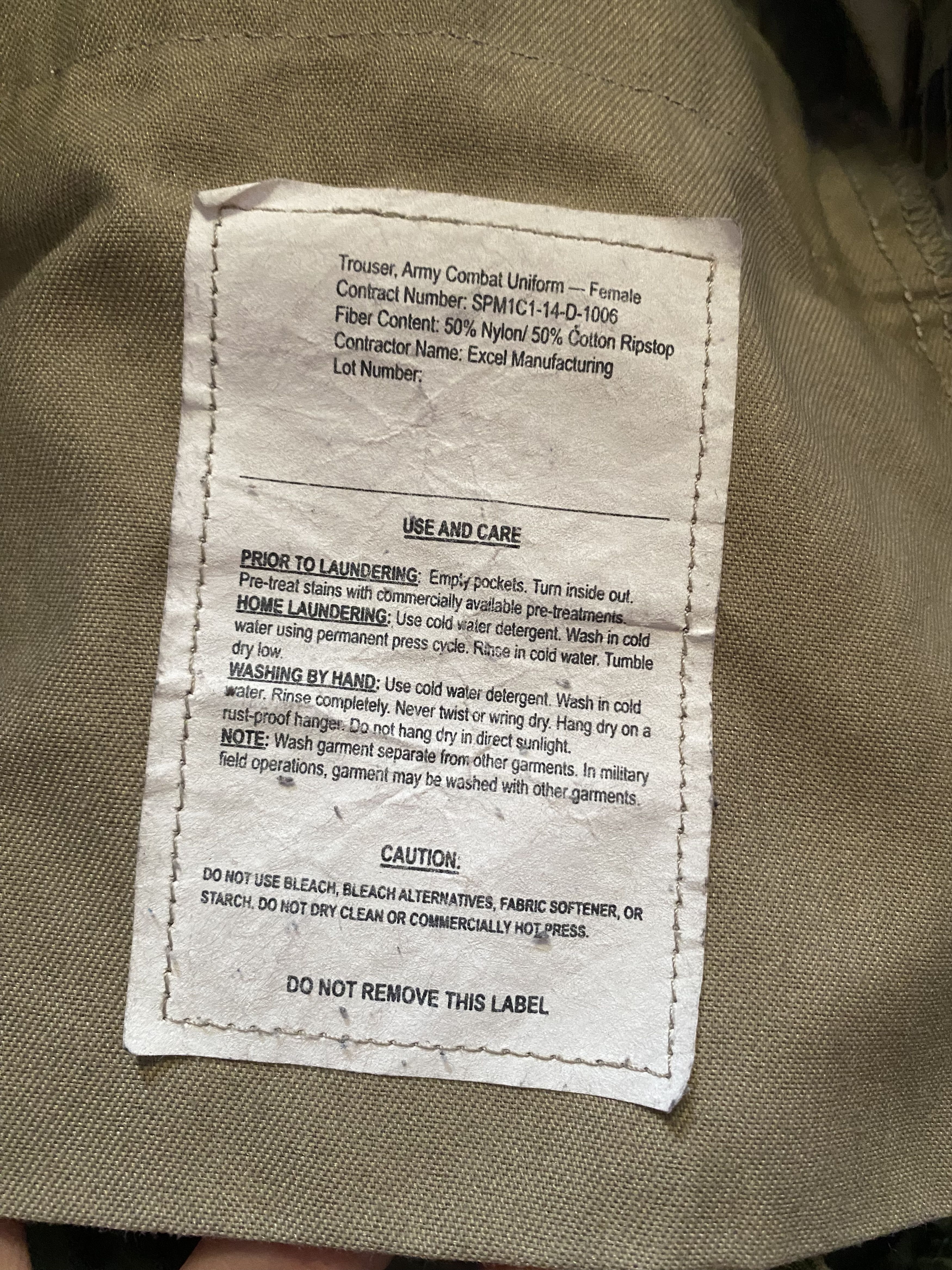 Other Vintage Trouser Army Combat Uniform - Female Size 40" / US 18 - 4 Thumbnail