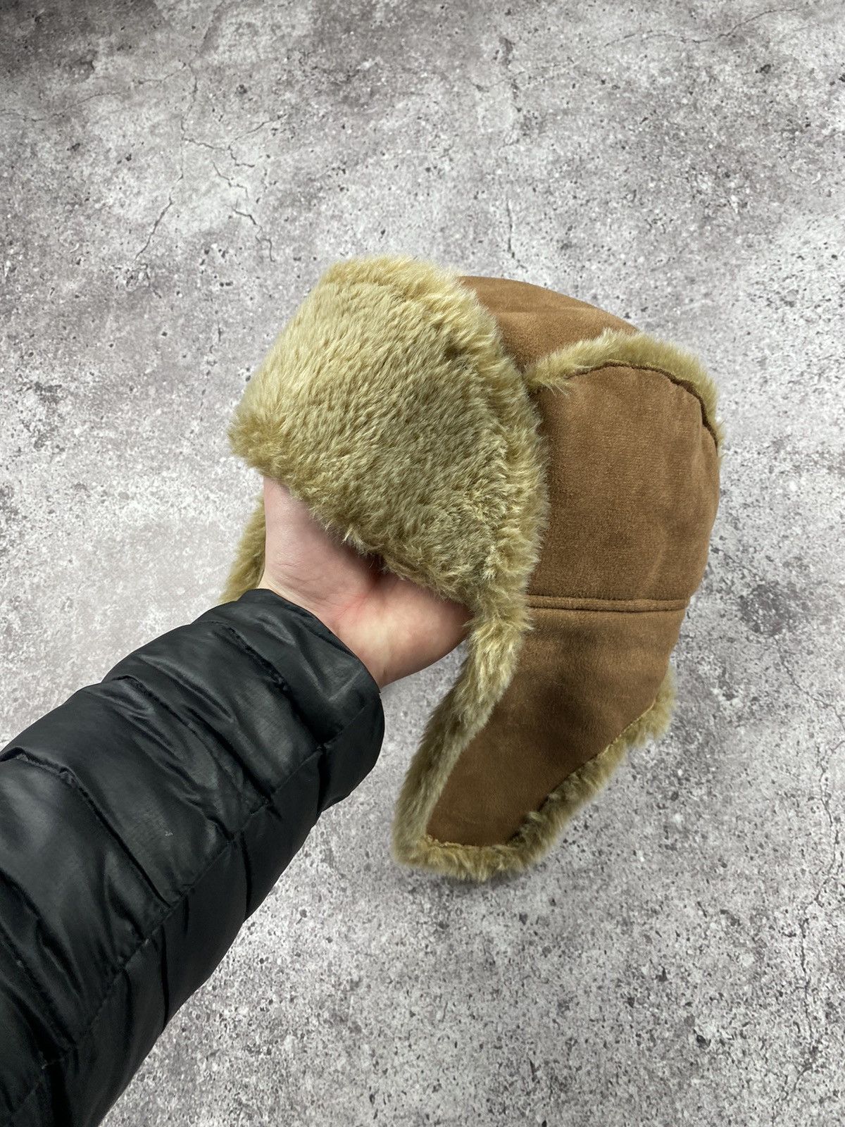 Japanese Brand × Vintage Y2K Faux Fur Ushanka Vintage Fuzzy Warm Trapper Hat Size ONE SIZE - 3 Thumbnail