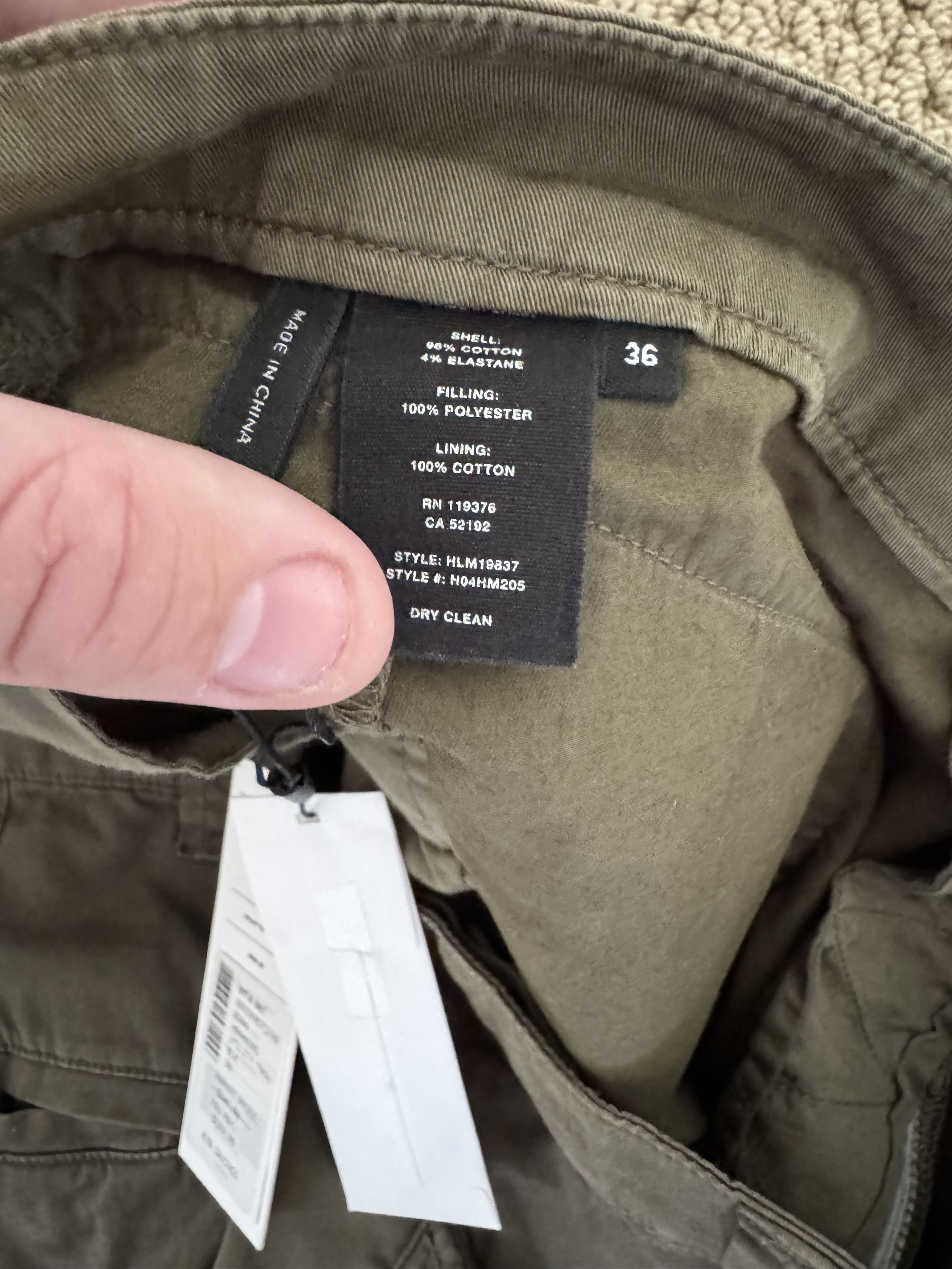 Helmut Lang Utility Cargo Pants Size US 36 / EU 52 - 5 Thumbnail