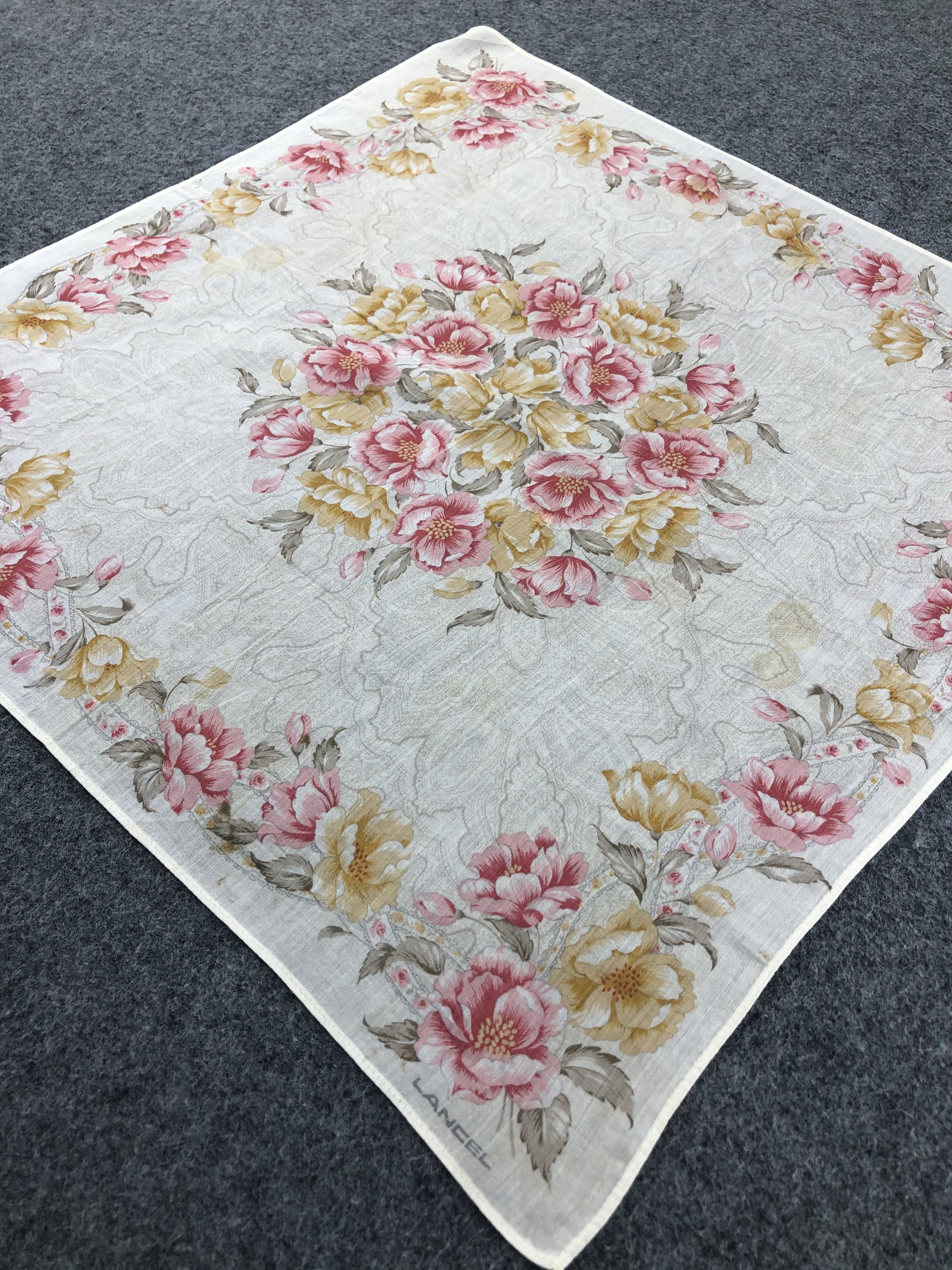 Lancel × Vintage Lancel Handkerchief / Bandana / Neckerchief Size ONE SIZE - 4 Thumbnail