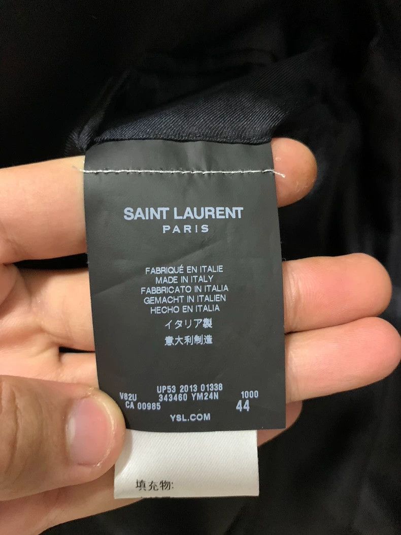 Saint Laurent Paris Saint Laurent Paris 14ss fashion show front chain jacket-25 Size US S / EU 44-46 / 1 - 4 Thumbnail