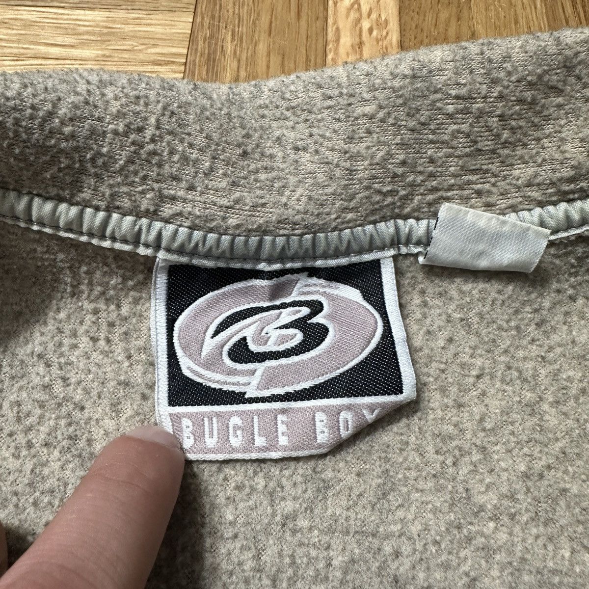 Bugle Boy Vintage Bugle Boy fleece sweatshirt Size US L / EU 52-54 / 3 - 4 Thumbnail
