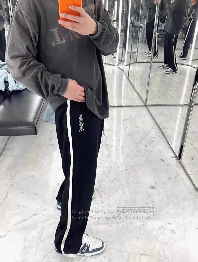 Saint Laurent Paris Saint Laurent Paris Embroidered Logo Acetate Satin Straigh Size US 36 / EU 52 - 6 Thumbnail