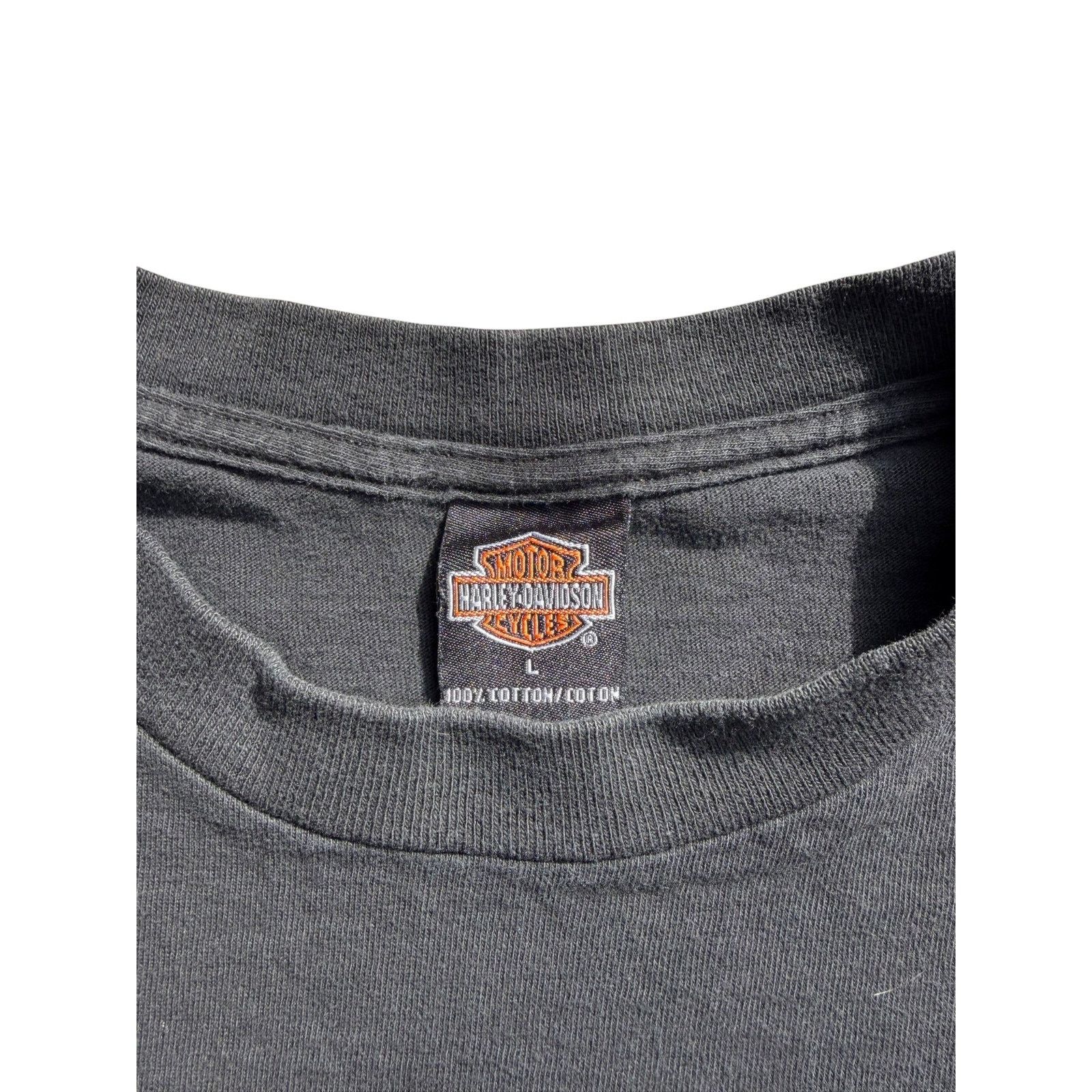 Harley Davidson 2000 Harley Davidson Flame Purple Logo Tee Size US L / EU 52-54 / 3 - 3 Thumbnail
