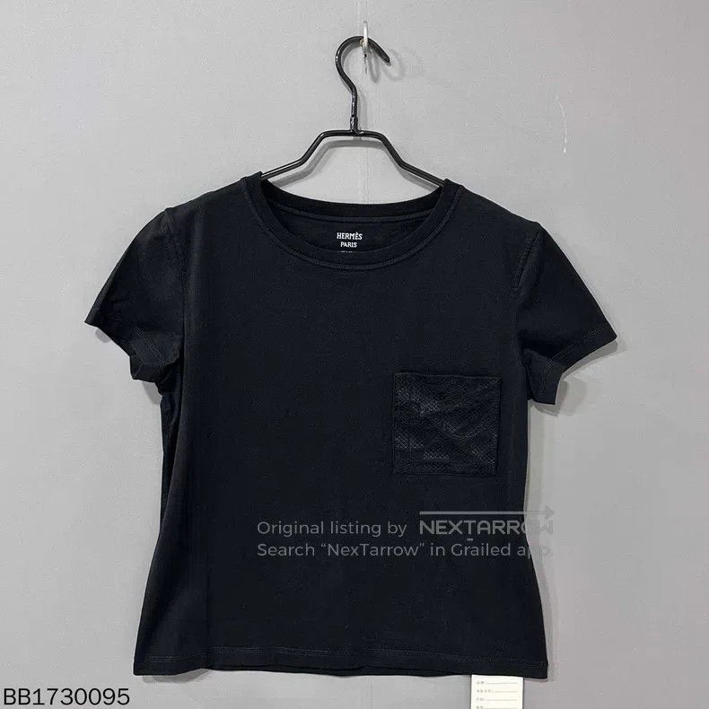 Hermes Hermes Logo Pocket Slim Fit Short-Sleeve Size XS / US 0-2 / IT 36-38 - 3 Thumbnail