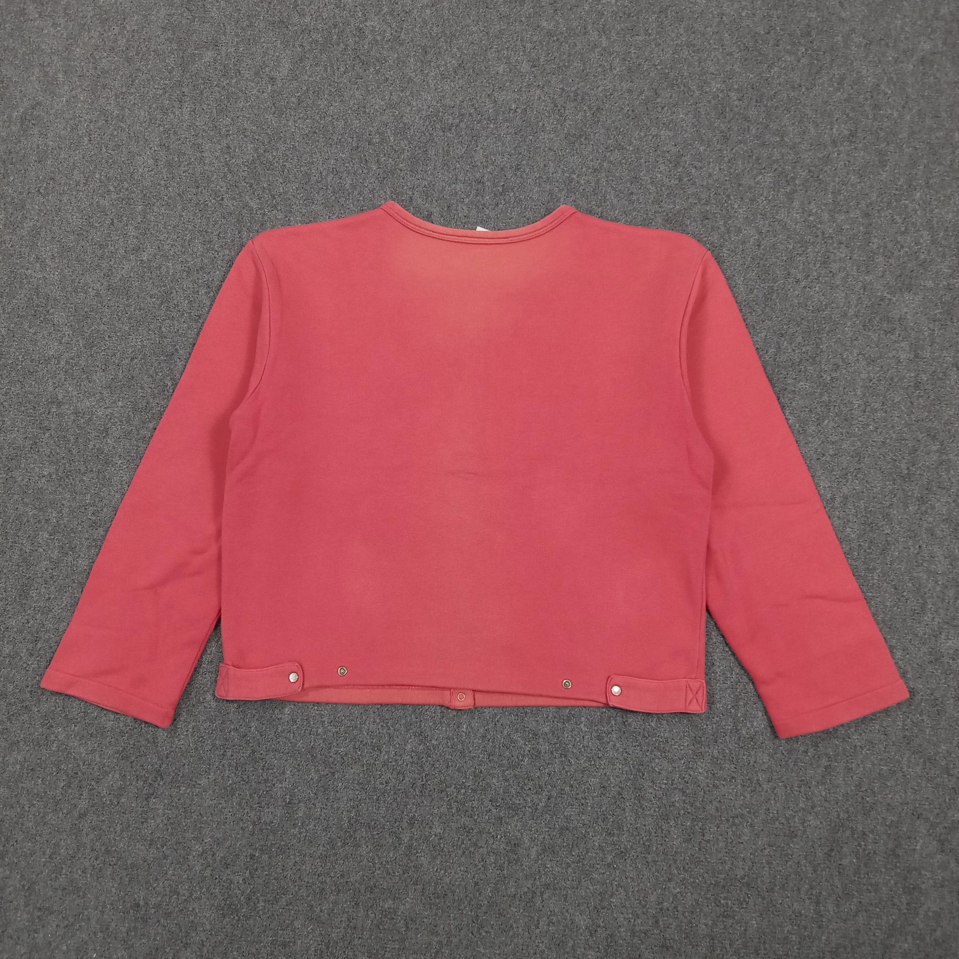 agnes b. Agnes b. Snap Button Clip Crop Cardigan Sweater E1A4 Size M / US 6-8 / IT 42-44 - 3 Thumbnail