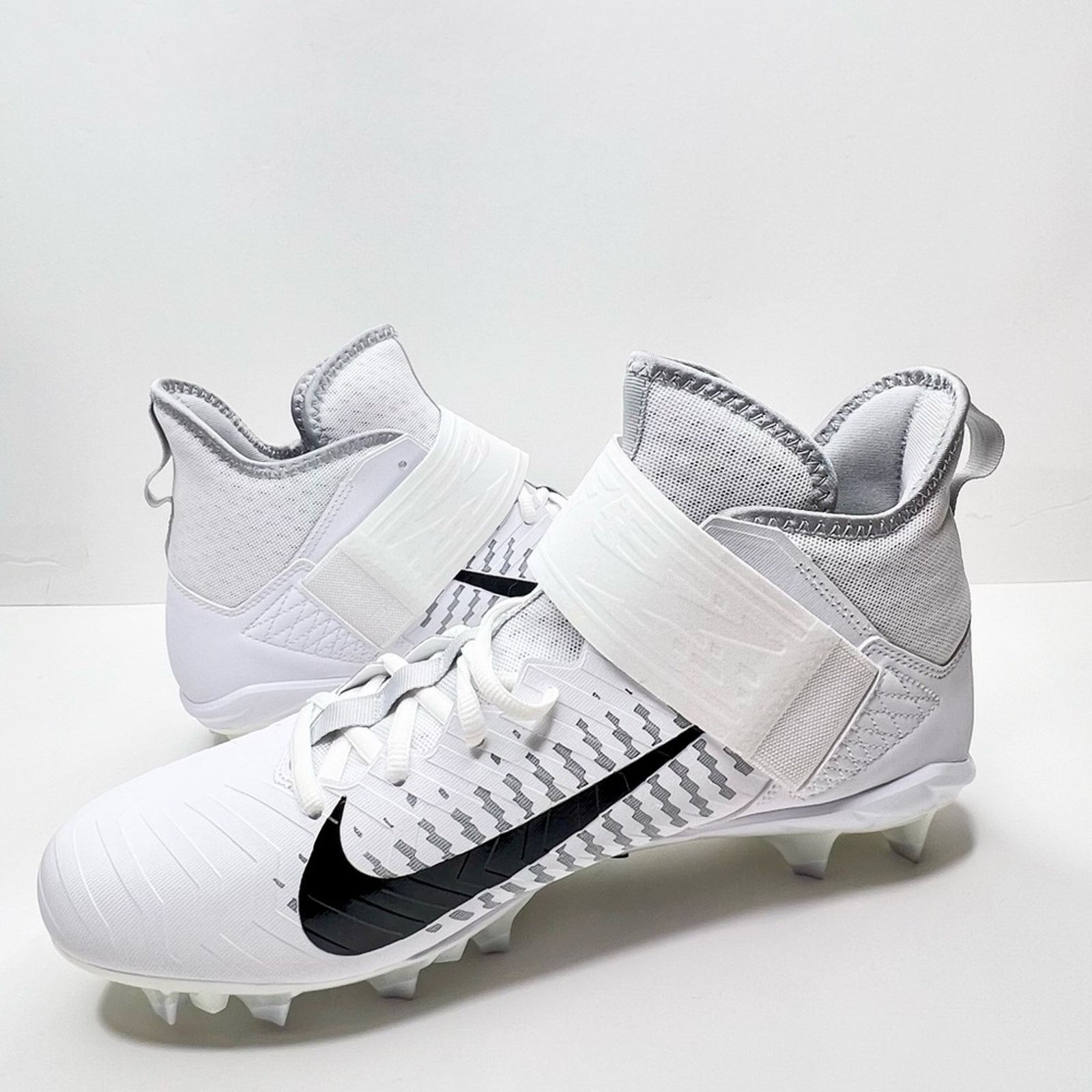 Nike Nike Alpha Menace Pro 2 Mid Men’s Cleat White Size 11.5 Size US 11.5 / EU 44-45 - 11 Thumbnail
