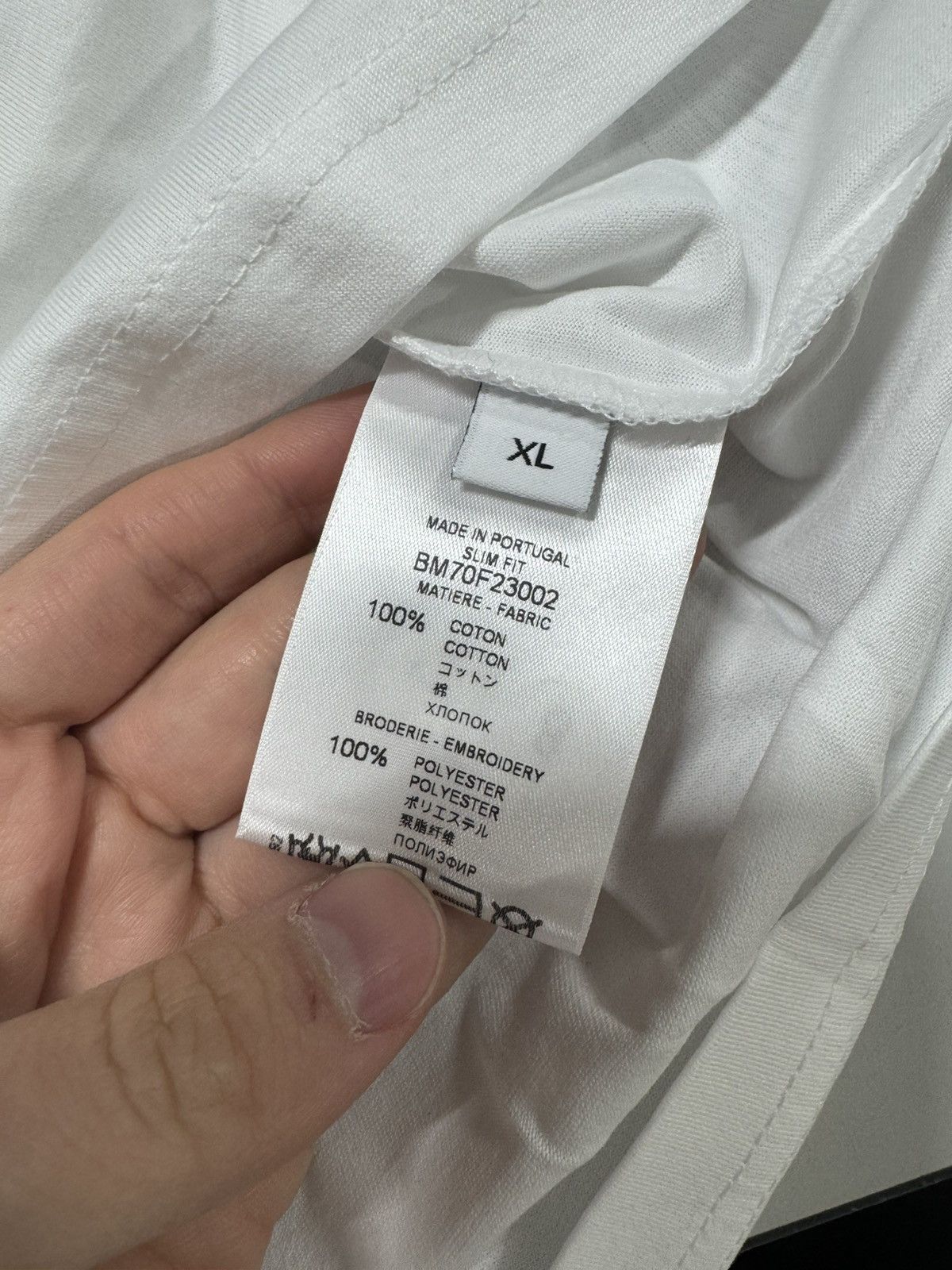 Givenchy Givenchy Sequin Logo T-Shirt NEW 650$ Size US XL / EU 56 / 4 - 5 Thumbnail