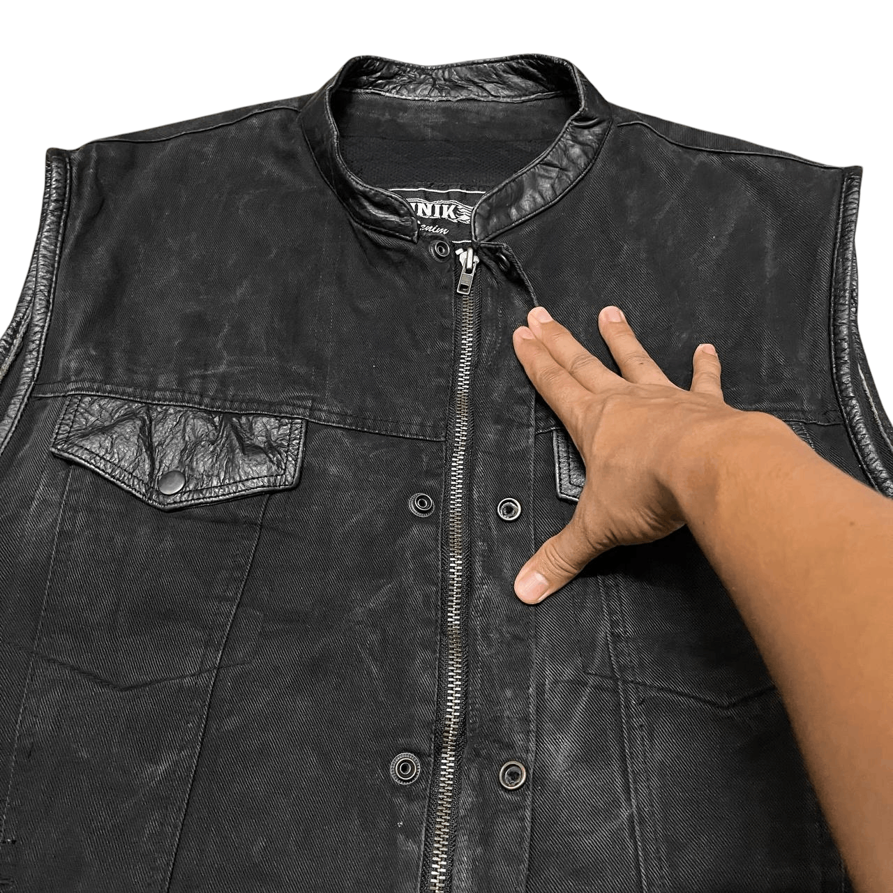 UNIK International Inc. Vintage Unik Denim Vest Rare Size US XXL / EU 58 / 5 - 7 Thumbnail