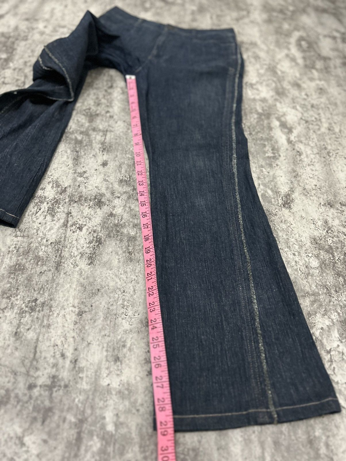 If Six Was Nine × Japanese Brand × Kansai Yamamoto kansai Bis By Kansai Yamamoto Flare Soft Jeans Size US 29 - 20 Thumbnail