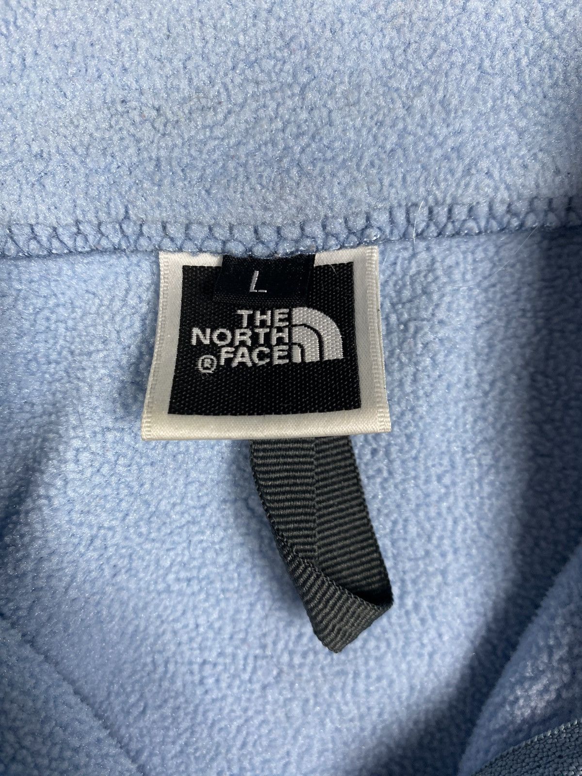 The North Face Vintage The North Face Baby Blue Fleece Jacket Size L / US 10 / IT 46 - 17 Thumbnail