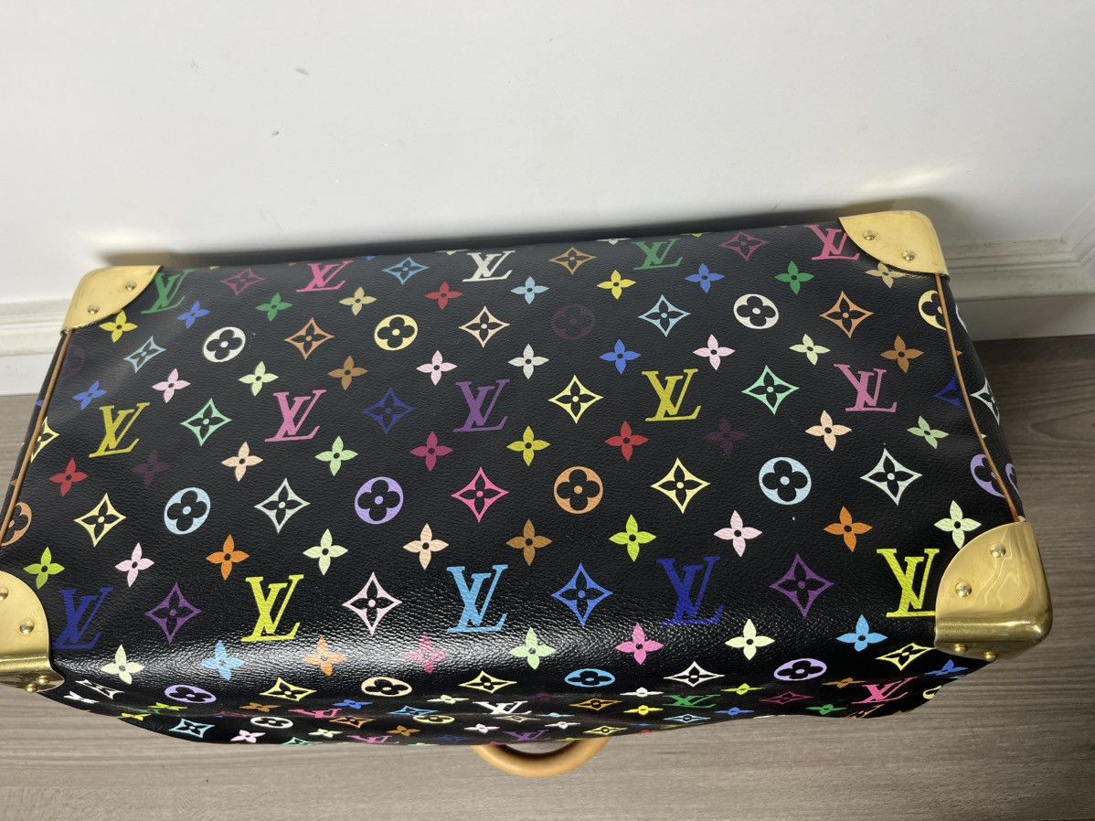 Louis Vuitton Louis Vuitton Black Murakami Monogram Speedy 40 Size ONE SIZE - 6 Thumbnail