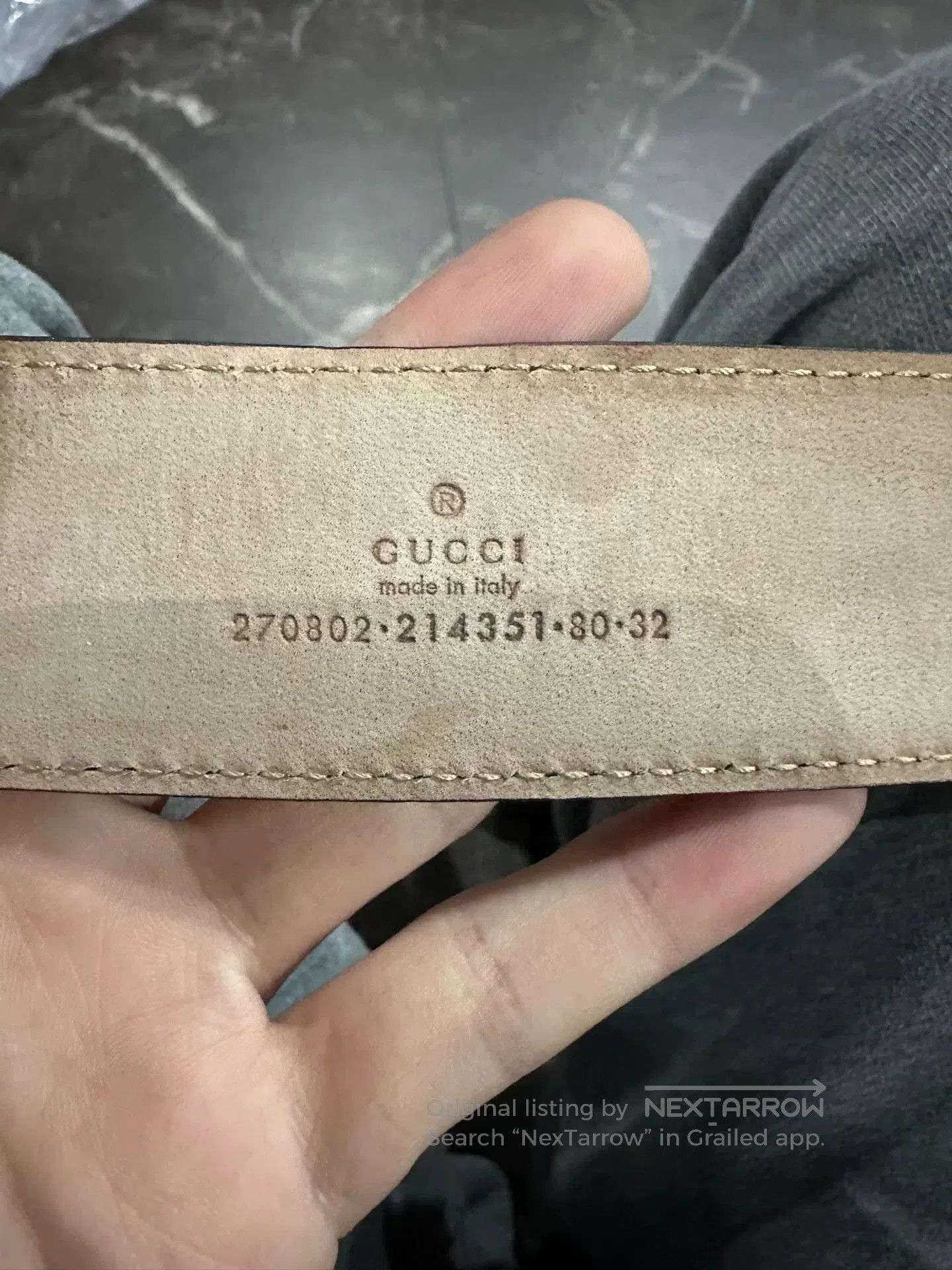 Gucci Gucci Double G Smooth Buckle Leather Belt. Size ONE SIZE - 5 Thumbnail