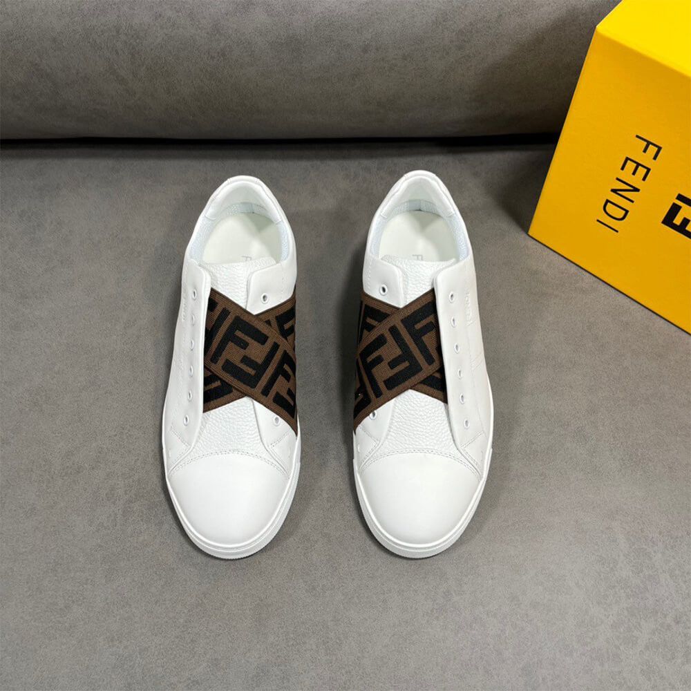 Fendi o1s1wg110125 Sneaker in White Size US 6 / EU 39 - 3 Thumbnail