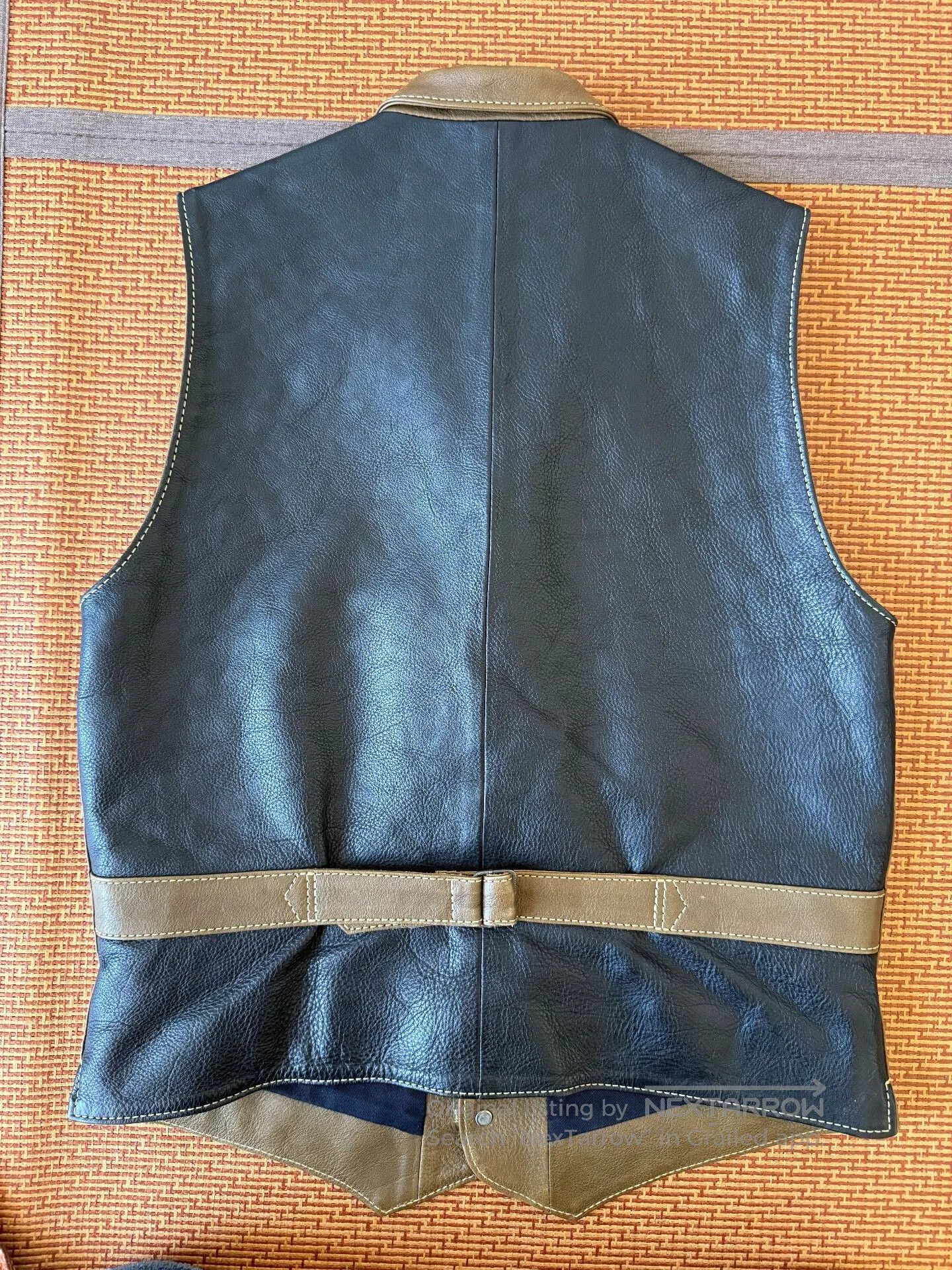 Japanese Brand Tenjin Works Men’s Vest 36 Size. Size US M / EU 48-50 / 2 - 4 Thumbnail