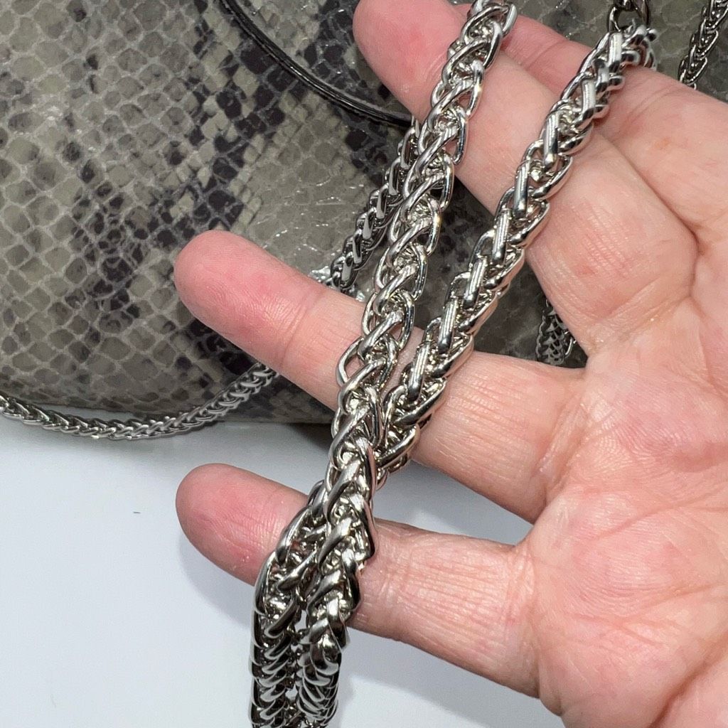Michael Kors MICHAEL KORS Chain Python Leather JET SET Tote Hobo Convertible Shoulder Bag WITH UNBRANDED CHAIN Size ONE SIZE - 14 Thumbnail
