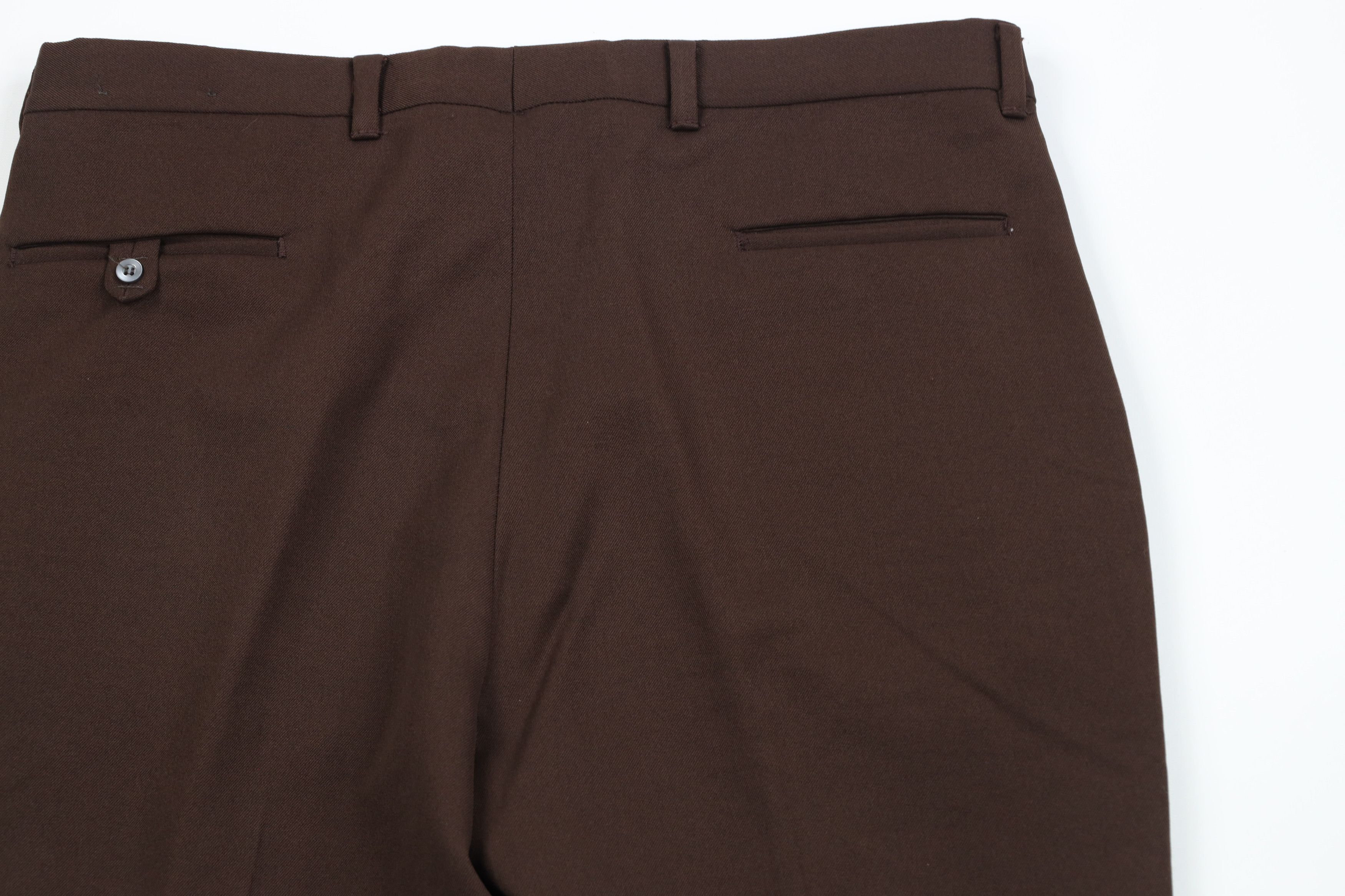 Vintage Vintage 70s Streetwear Wide Leg Bell Bottoms Pants Brown USA Size US 36 / EU 52 - 10 Thumbnail