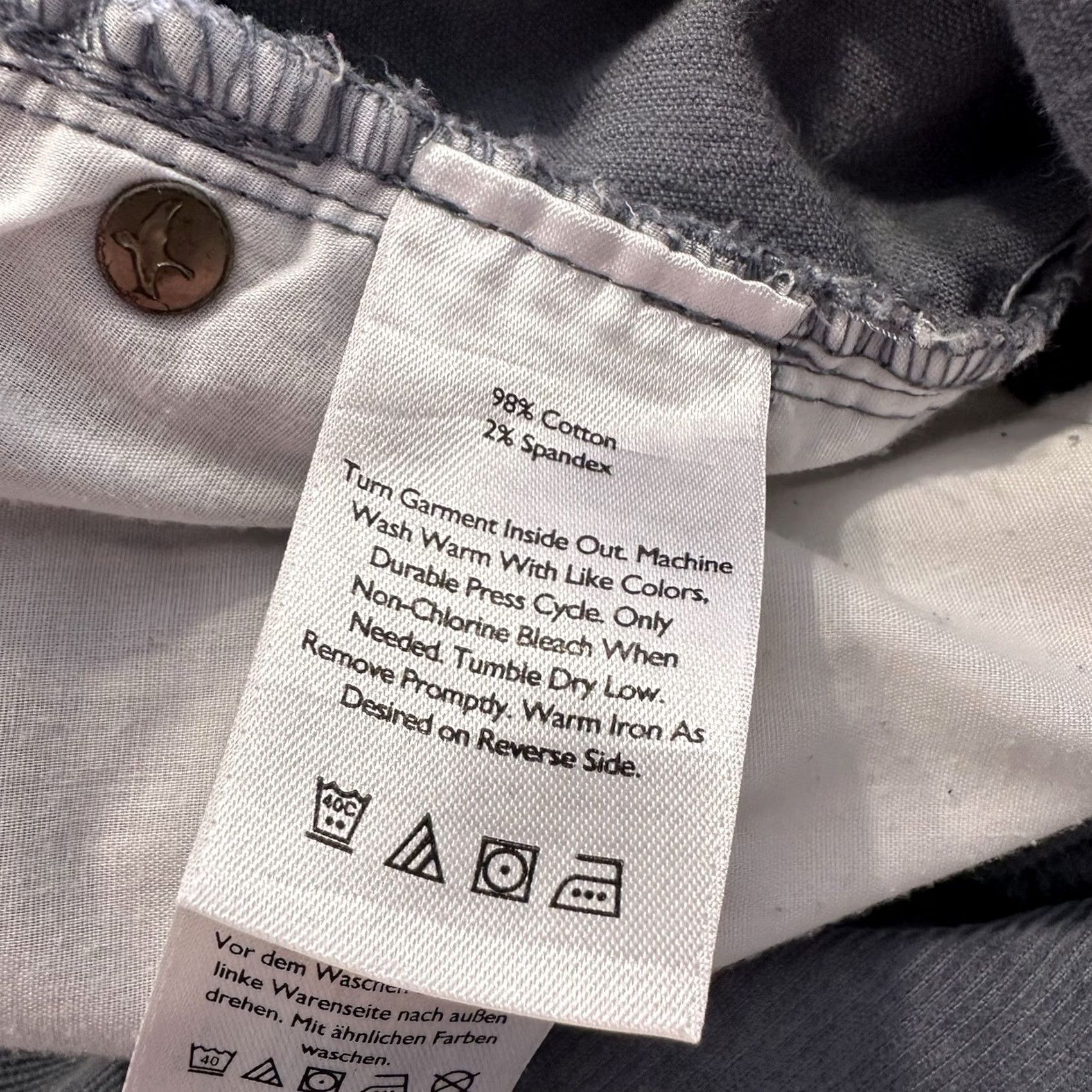 Eddie Bauer Eddie Bauer Pants Womens 16 Tall 36x34 Curvy Bootcut Corduroy Gray Stretch Size 16 Size 25" / US 0 / IT 36 - 6 Thumbnail
