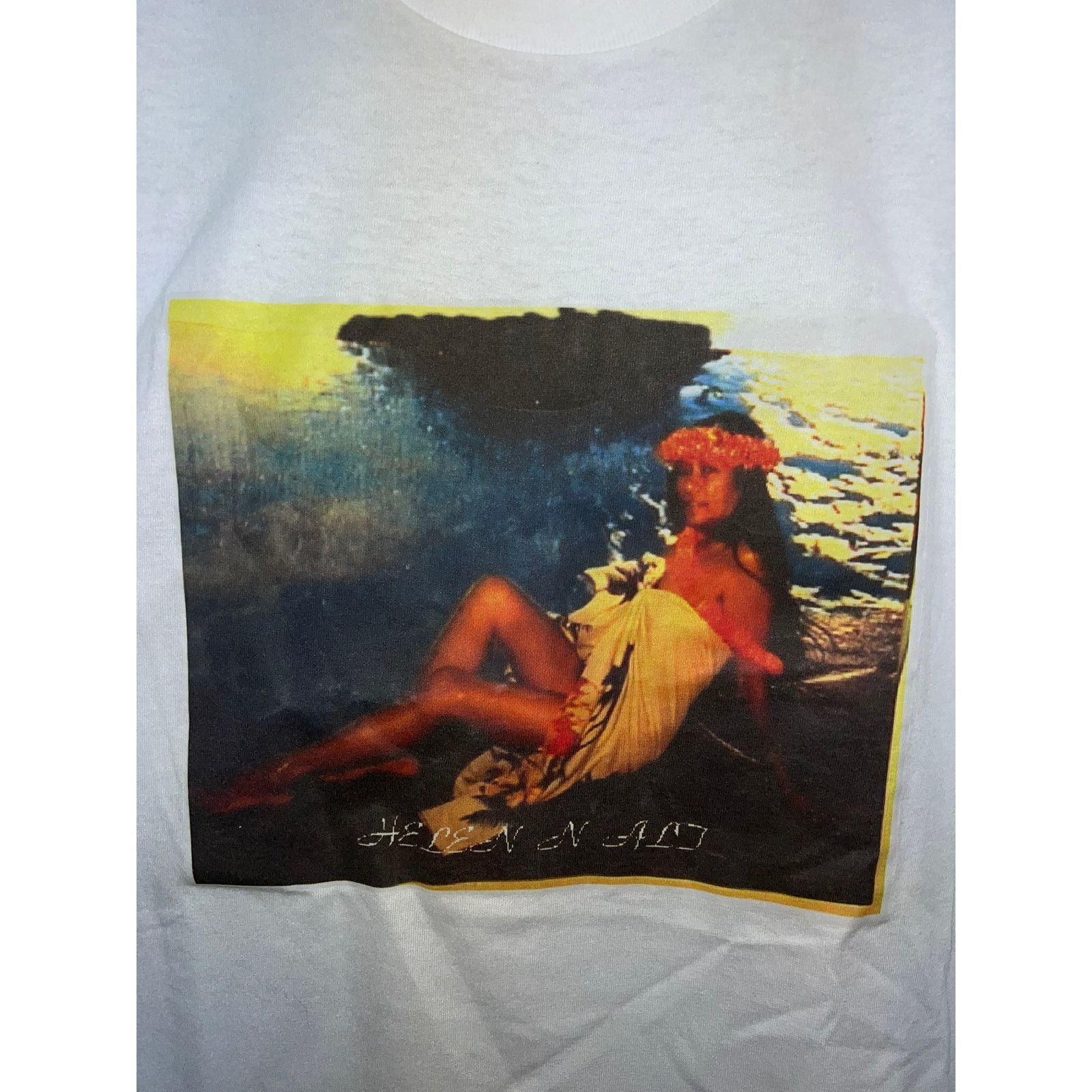 Hanes Vinage Helen N Alt Shirt JR Wahines Hawaii Hawaiian Girl 90s Size US L / EU 52-54 / 3 - 2 Thumbnail