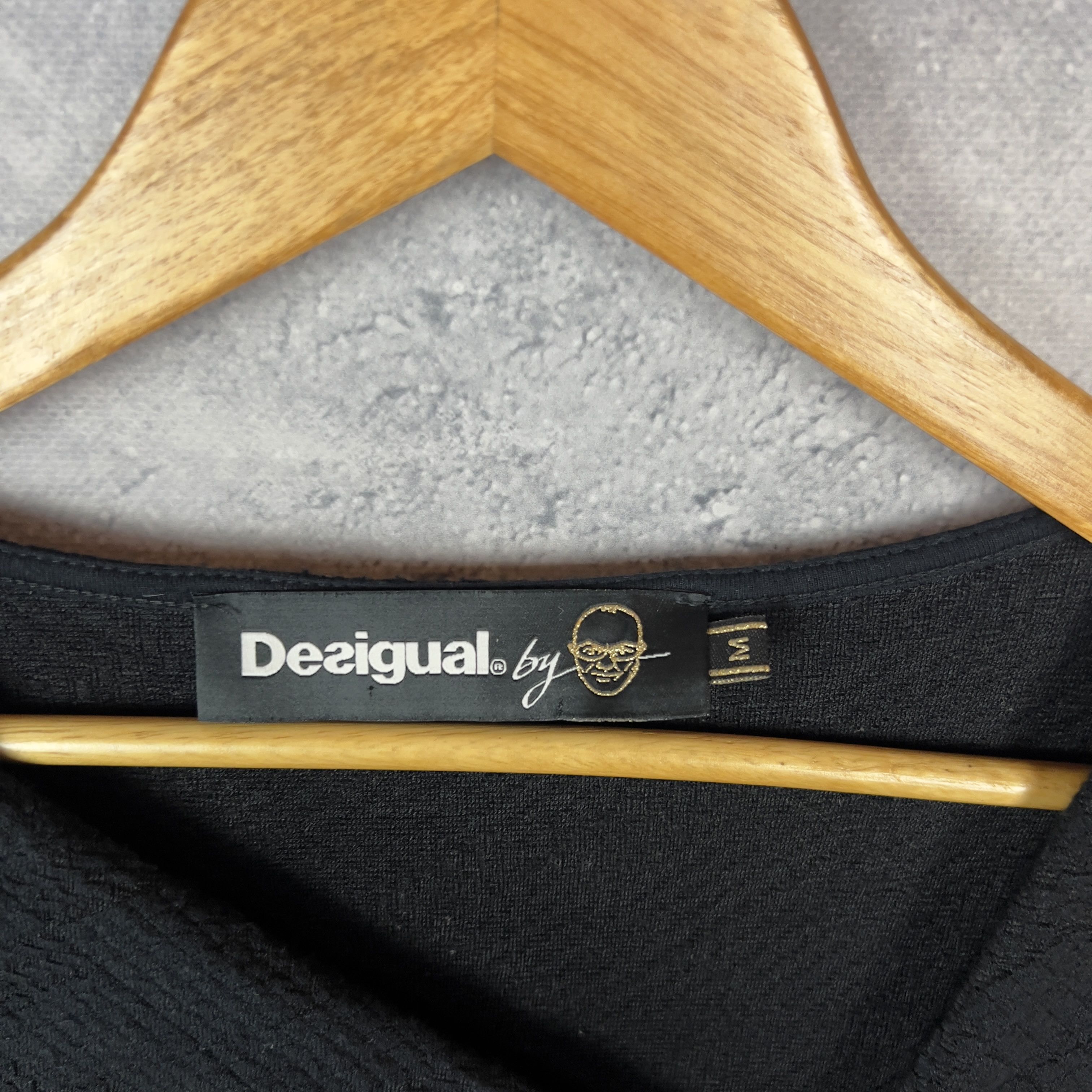 Desigual Desigual Blouse Women's Size M Black Long Sleeve Size M / US 6-8 / IT 42-44 - 6 Thumbnail