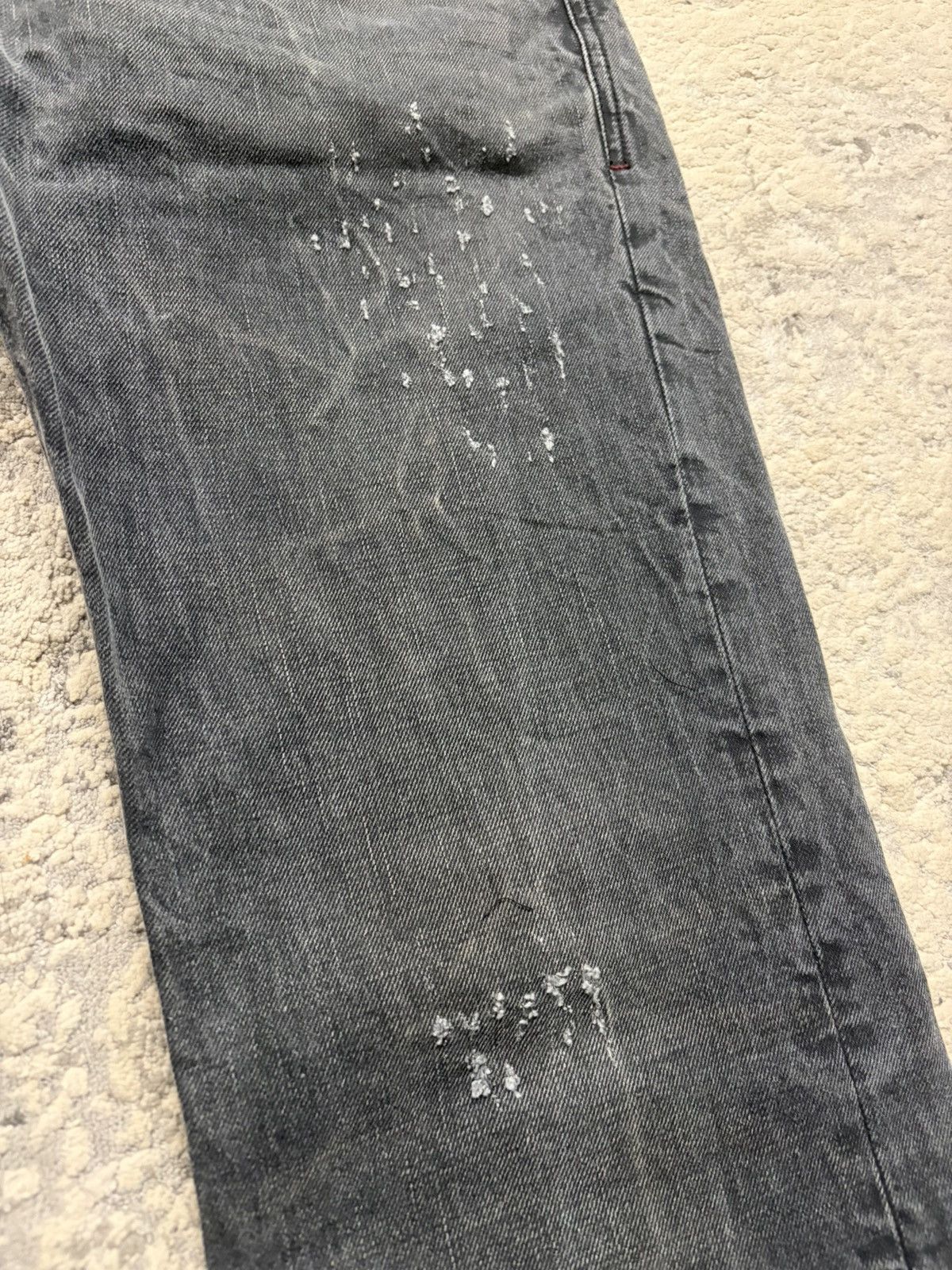 Diesel AW12 New Fanker Slim Bootcut Wash #0803S Black Size US 33 - 4 Thumbnail