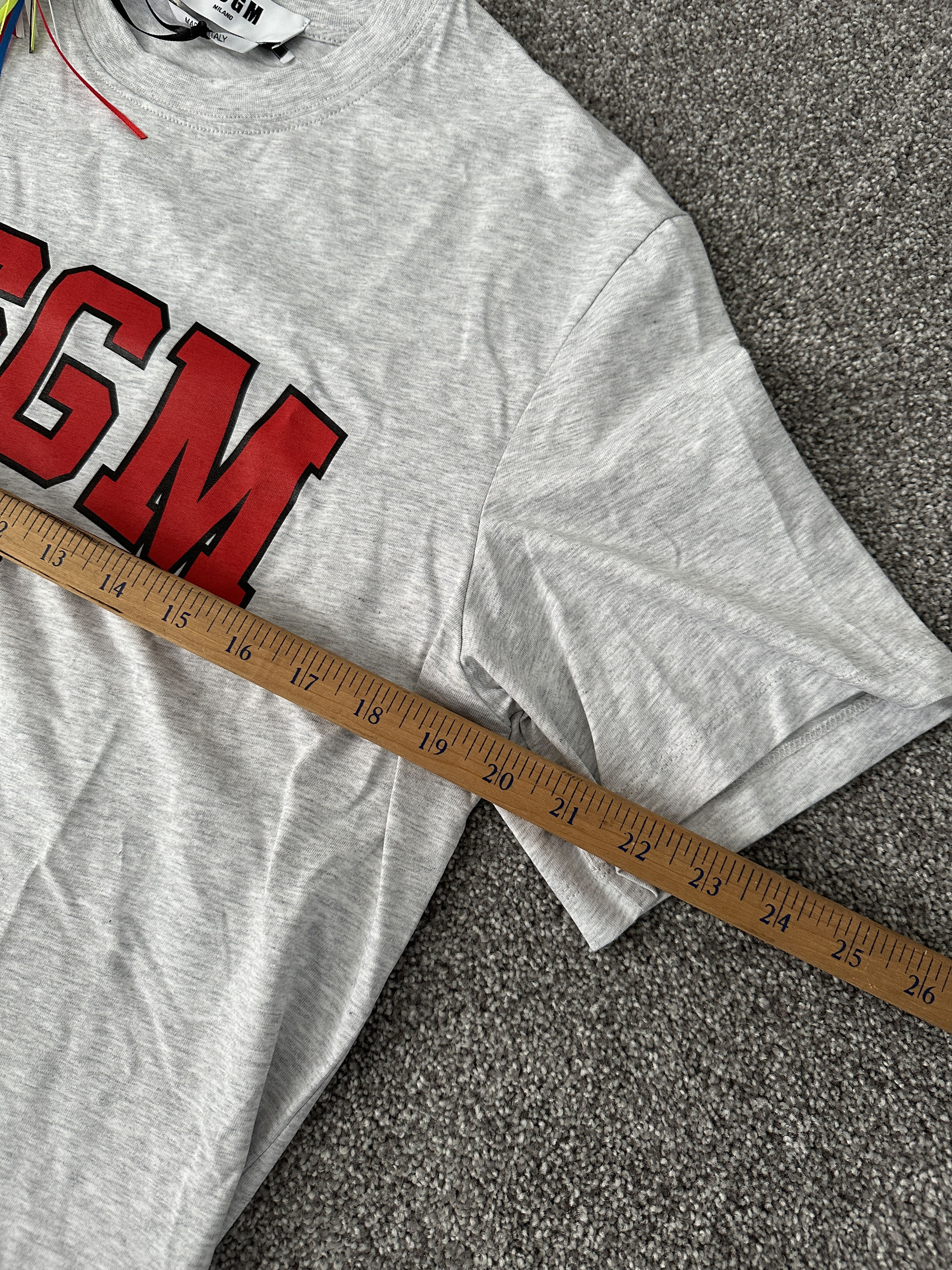 MSGM MSGM Milano T-Shirt | Size Small | Made In Italy Size US S / EU 44-46 / 1 - 5 Thumbnail