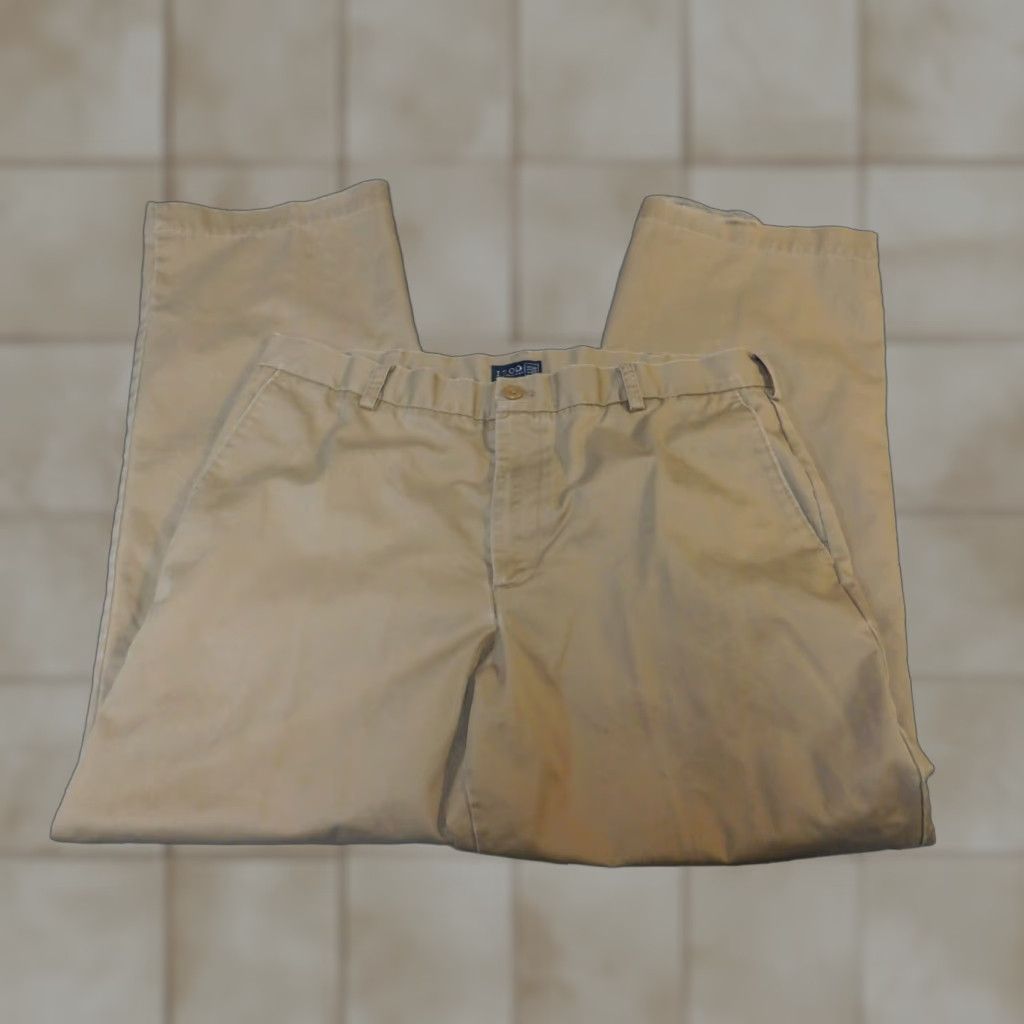 Izod IZOD Mens Pants 38x29 Straight Active Beige Chino Pocket Regular Jeans Style Modern Mens Shoes? Size US 38 / EU 54 - 1 Thumbnail