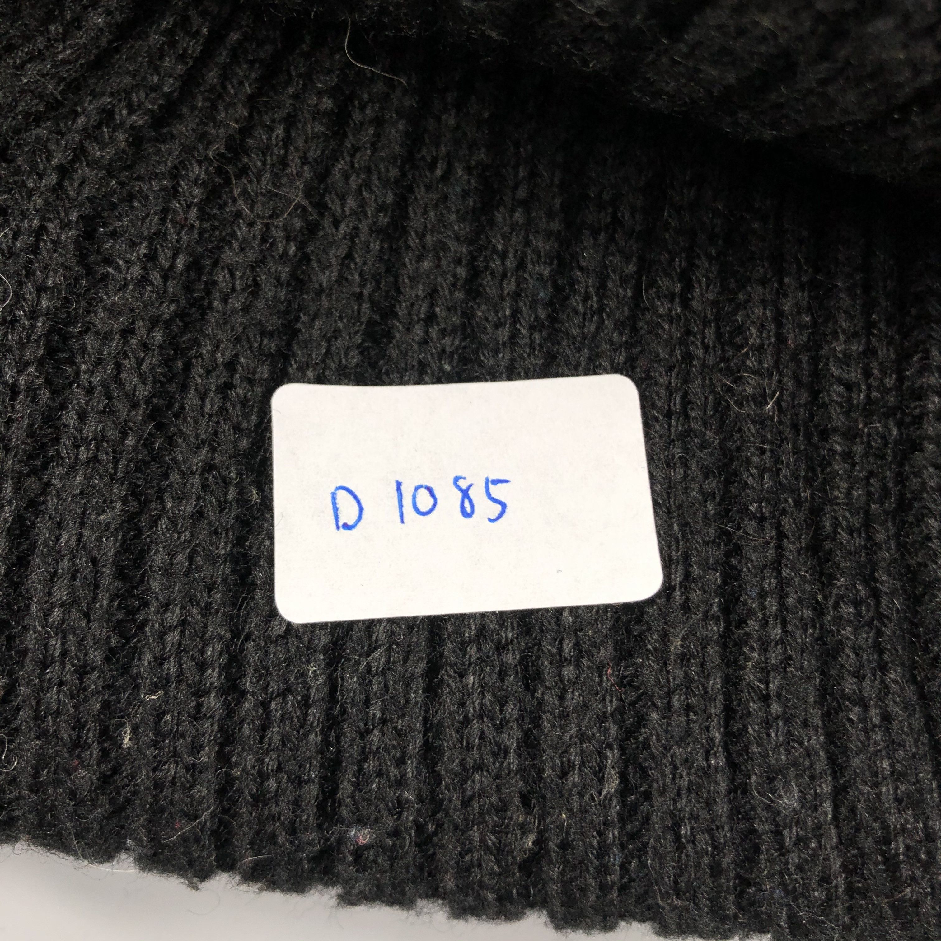 Puma × Vintage Puma Ribbed Black Beanie Snow Hat Snow Cap -D1085 Size ONE SIZE - 7 Thumbnail