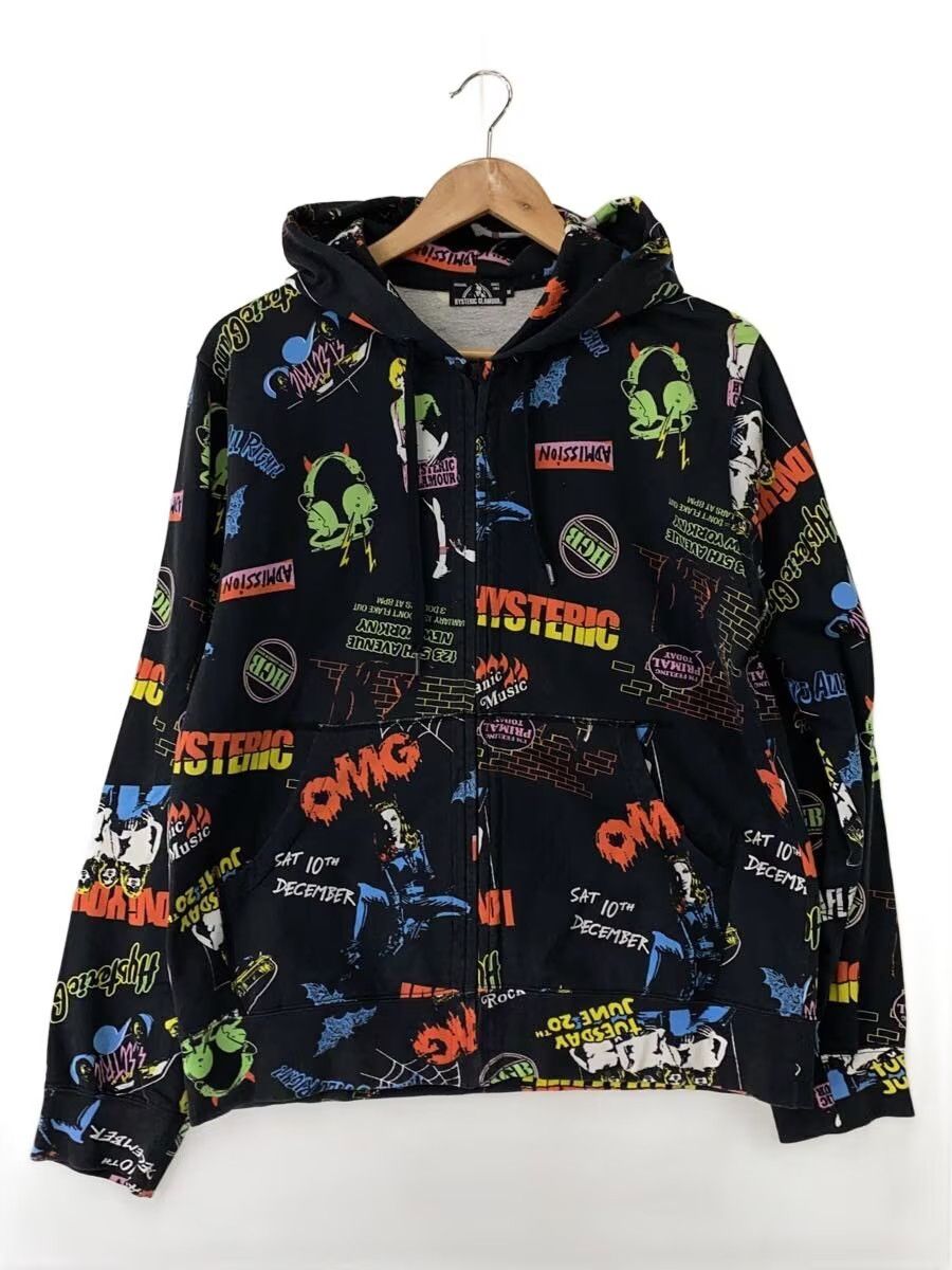 Hysteric Glamour Patchwork Logo Zip Hoodie Size US M / EU 48-50 / 2 - 1 Thumbnail