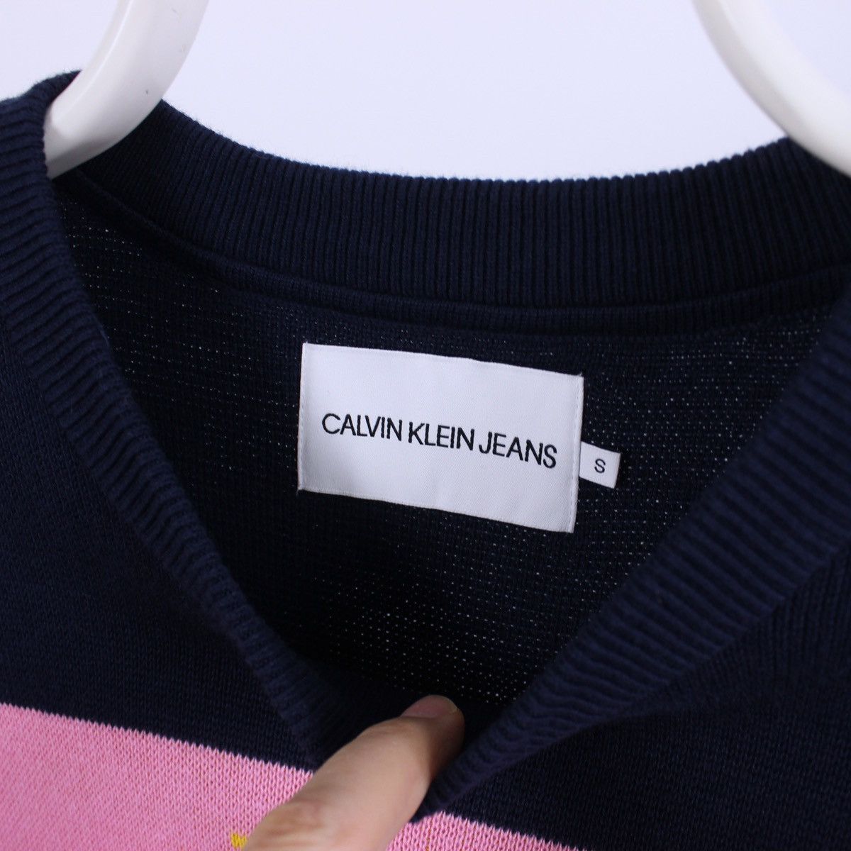 Calvin Klein Calvin Klein Jeans Knitwear Big Logo Size S / US 4 / IT 40 - 4 Thumbnail