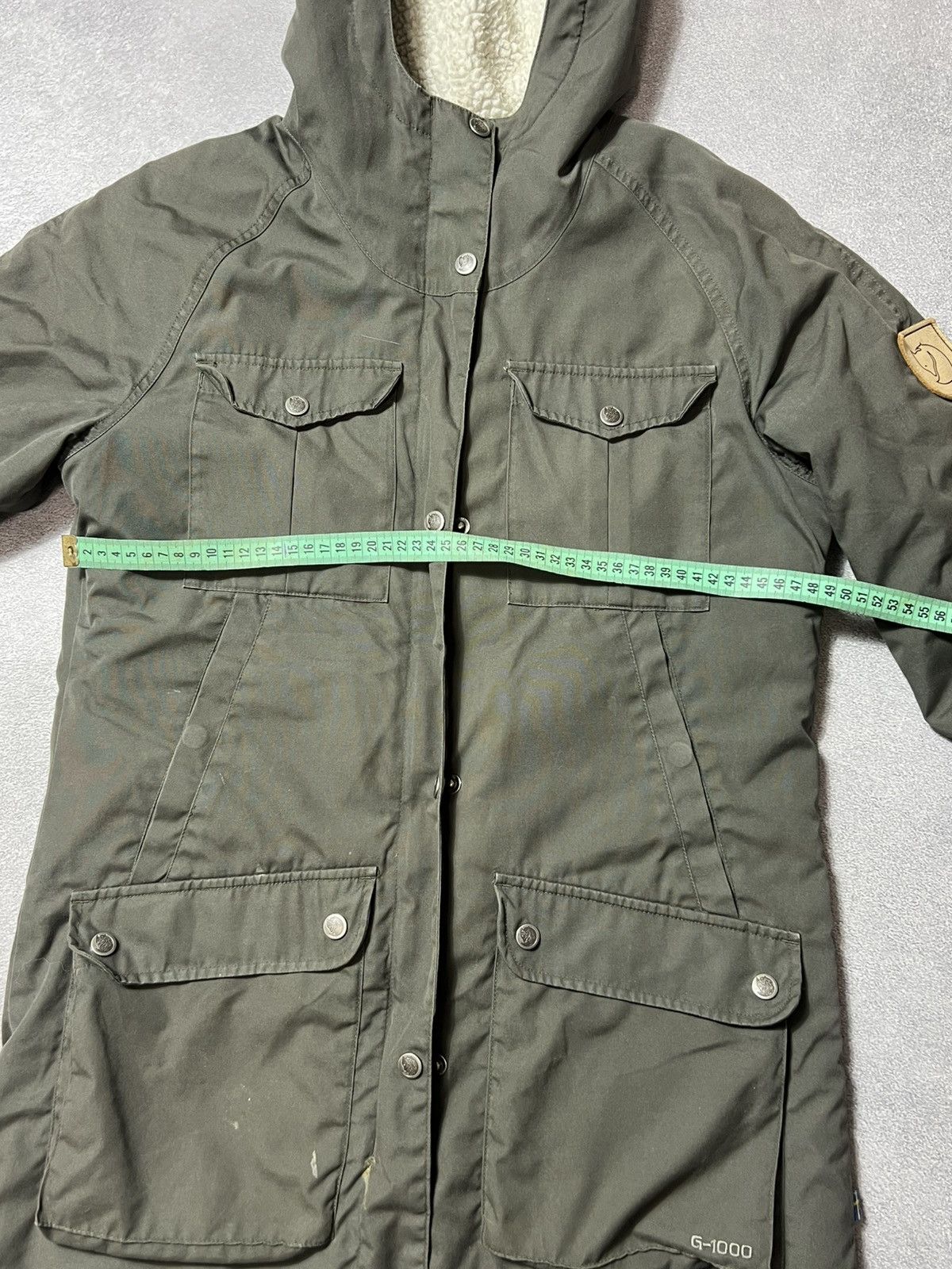 Fjallraven 🟢 Fjällräven Grenland Winter Parka Women’s XS G-1000 Sherpa Size XS / US 0-2 / IT 36-38 - 16 Thumbnail