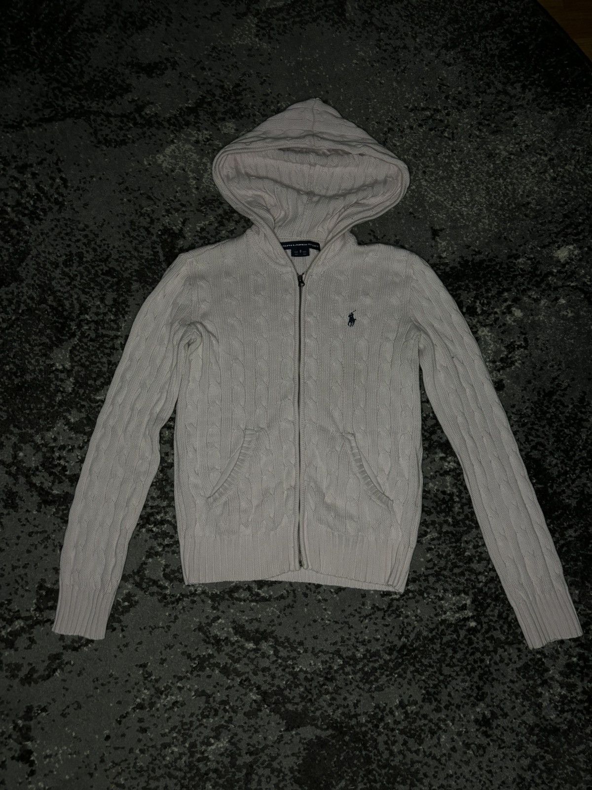 Vintage Polo Ralph Lauren y2k Cable-Knit Sweater