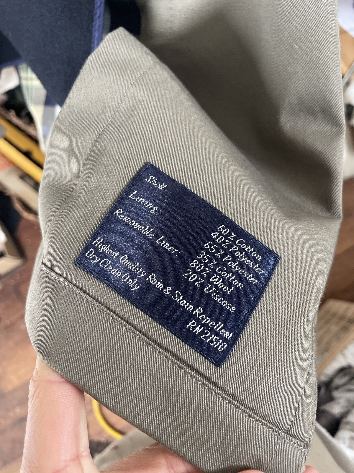 Harve Benard Deadstock Trench Coat with Removable liner Size US L / EU 52-54 / 3 - 10 Thumbnail