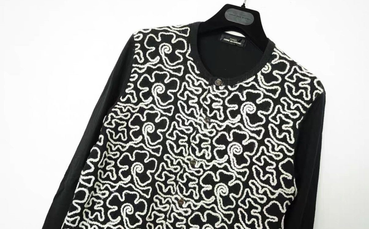Comme des Garcons Comme des Garçons Rope Embroidery Cardigan Jacket Size US S / EU 44-46 / 1 - 3 Thumbnail